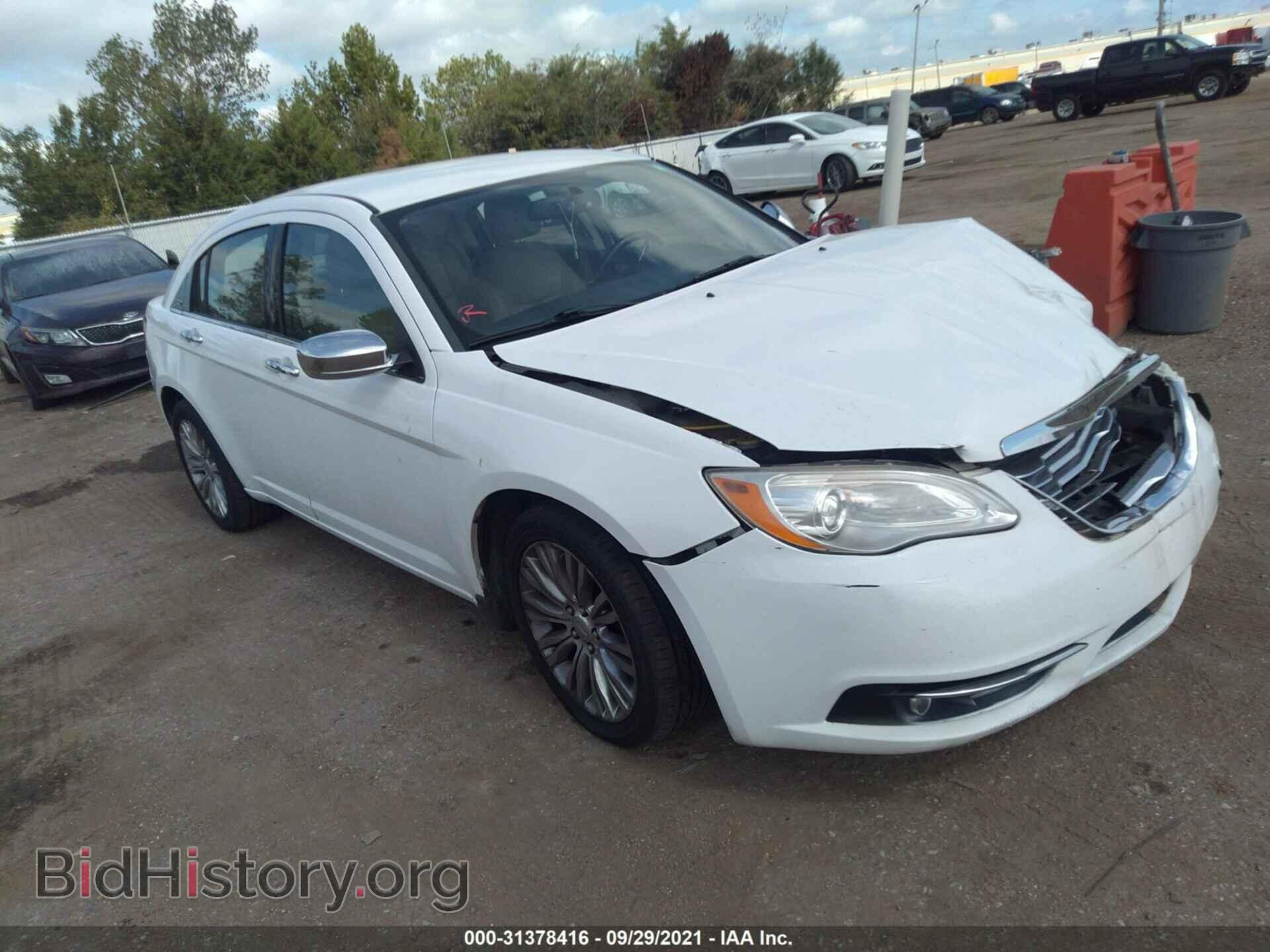 Фотография 1C3CCBCG3CN253950 - CHRYSLER 200 2012