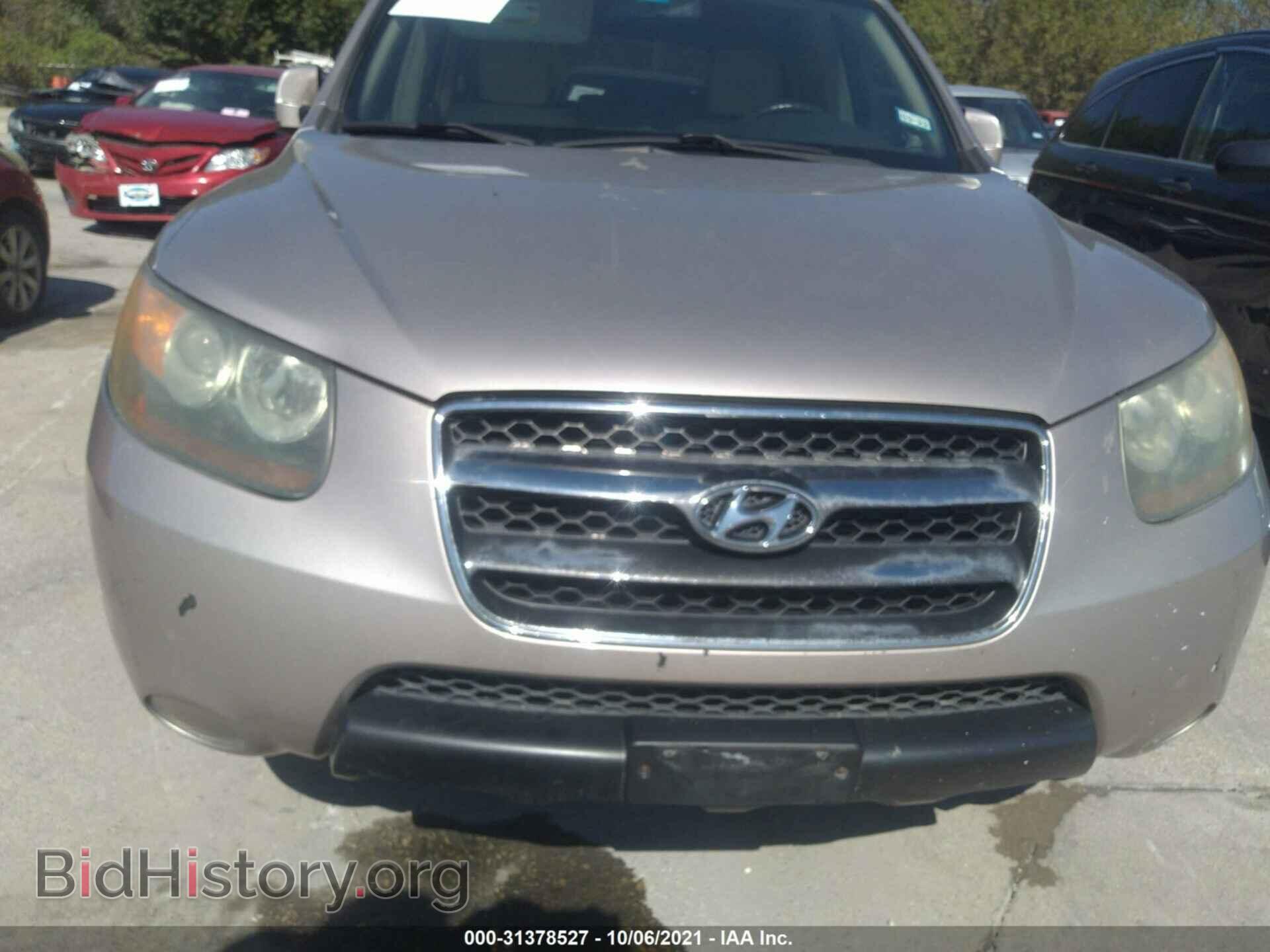 2007 HYUNDAI SANTA FE - VIN: 5NMSG13D77H014044 - Фото 6