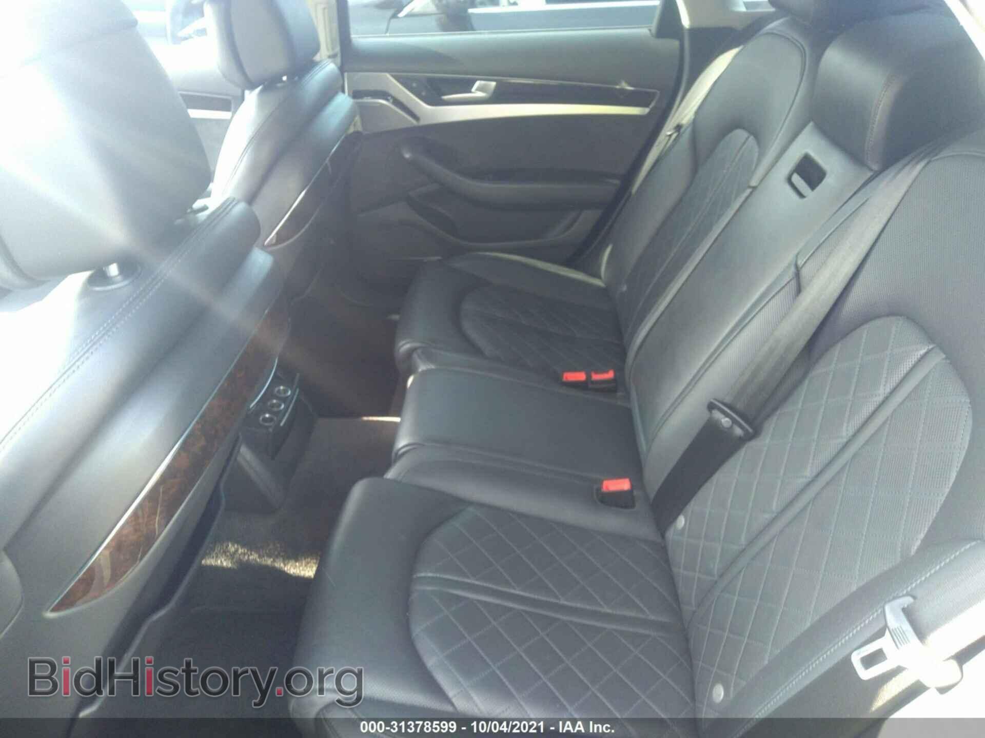 2013 AUDI A8 - VIN: WAUAGAFD4DN000749 - Фото 8