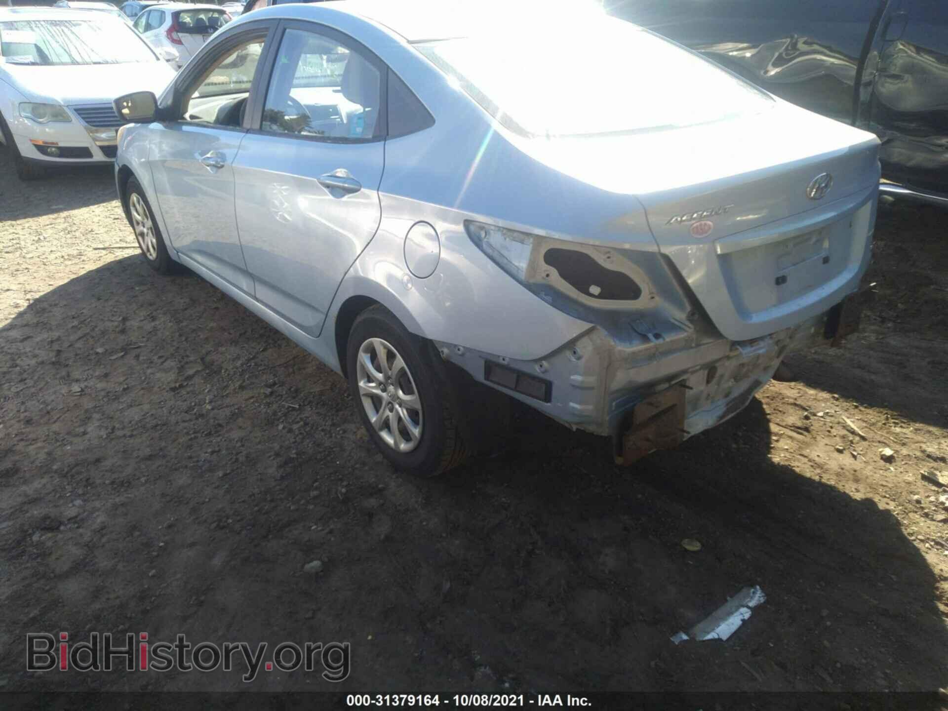 2014 HYUNDAI ACCENT - VIN: KMHCT4AEXEU677963 - Фото 3