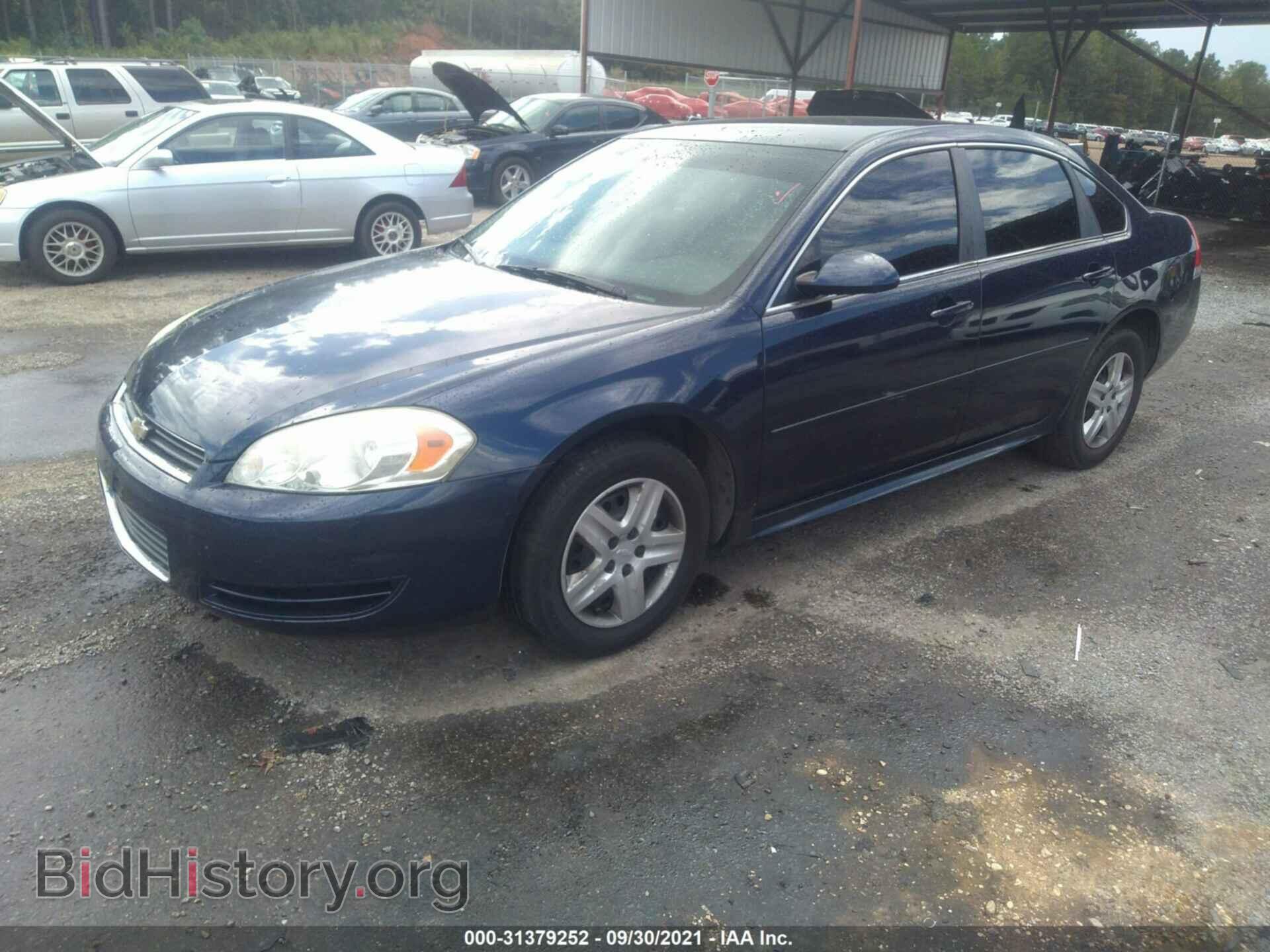 2011 CHEVROLET IMPALA - VIN: 2G1WF5EK4B1153772 - Фото 2