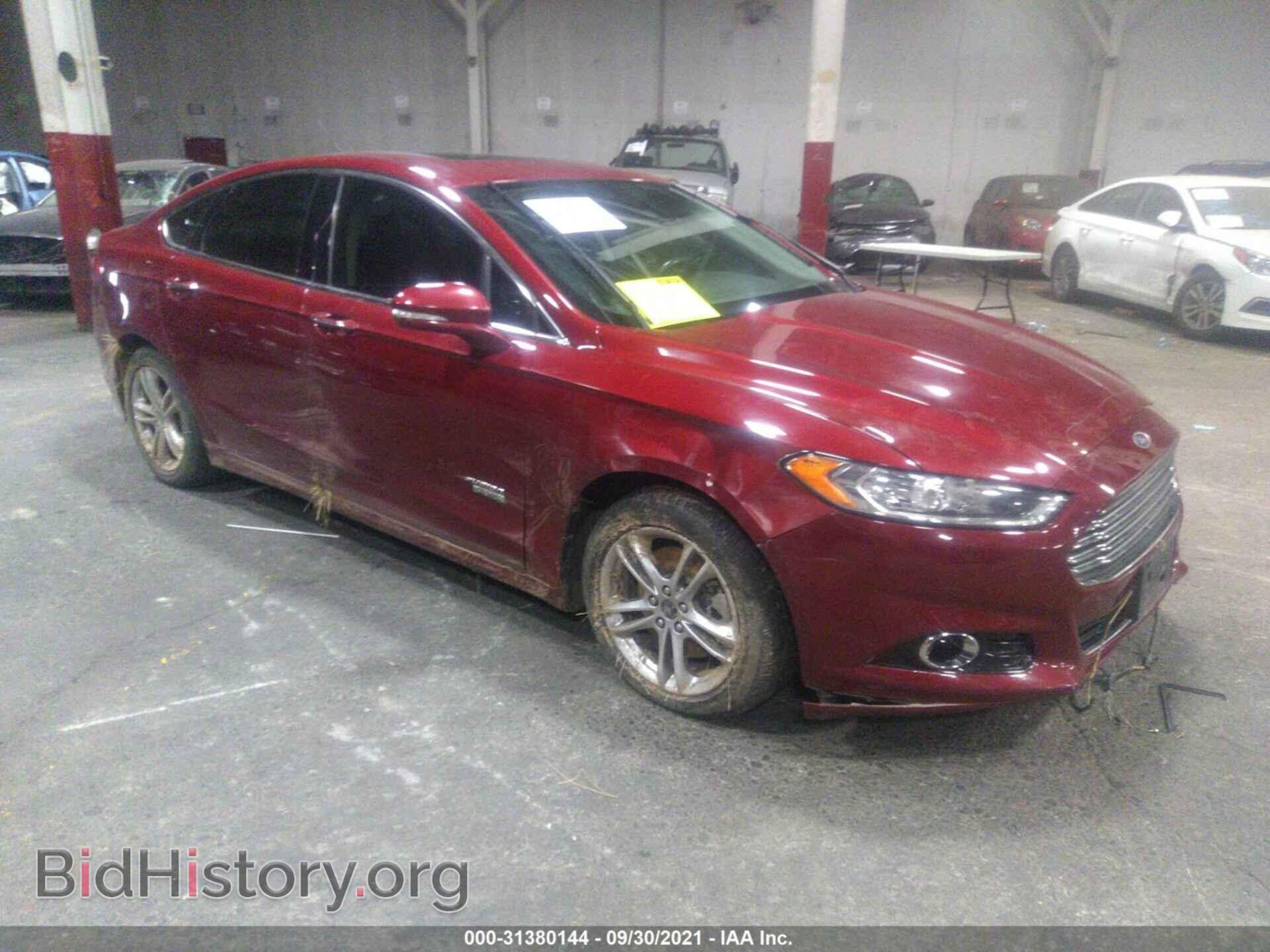 Фотография 3FA6P0SU4FR105581 - FORD FUSION ENERGI 2015
