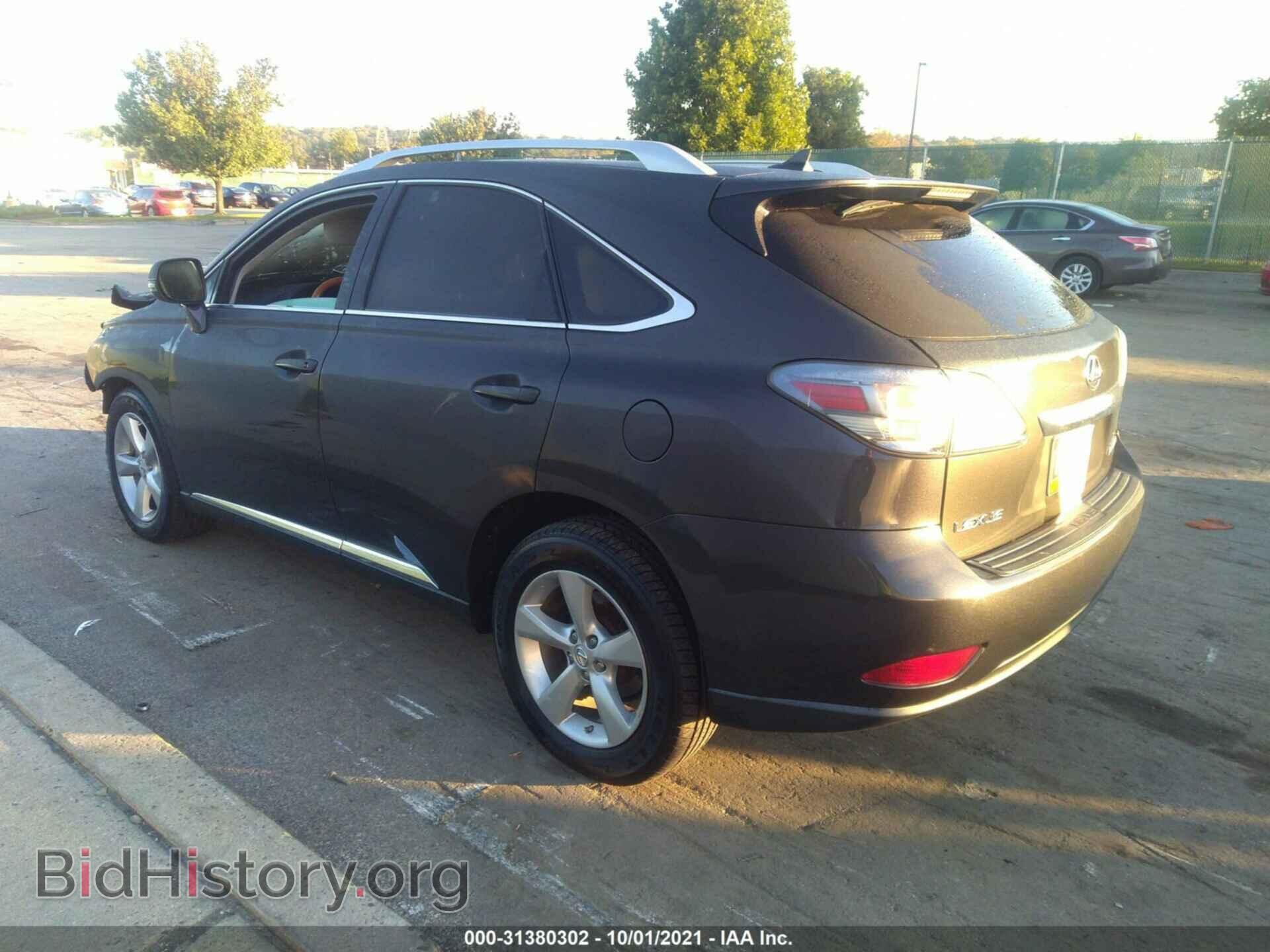 2010 LEXUS RX 350 - VIN: 2T2BK1BAXAC020807 - Фото 3