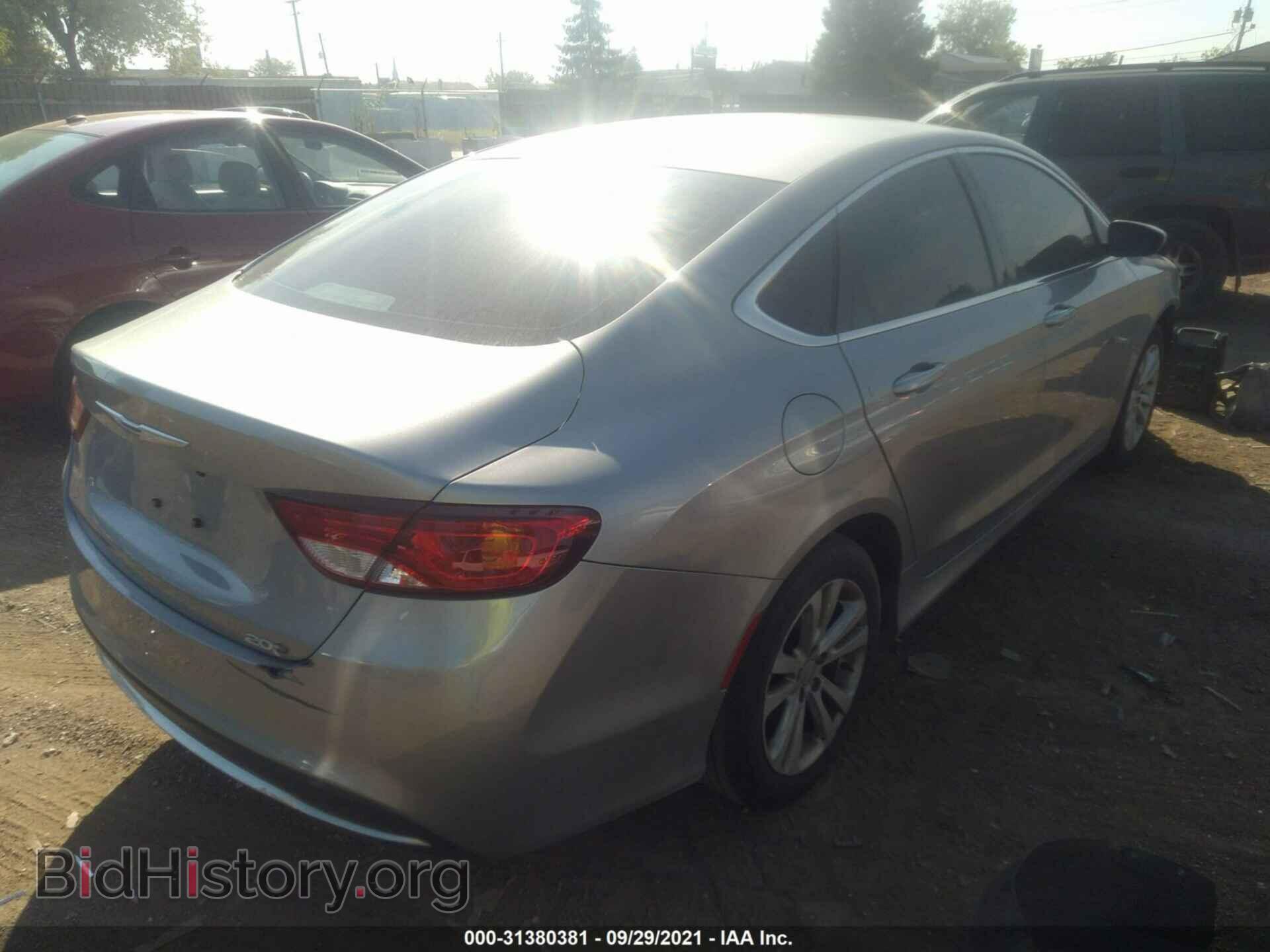 2015 CHRYSLER 200 - VIN: 1C3CCCAB9FN646983 - Фото 4