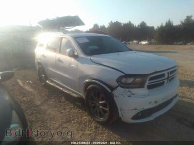 2017 Dodge DURANGO GT, white — VIN 1C4RDJDG9HC758146, IAAI