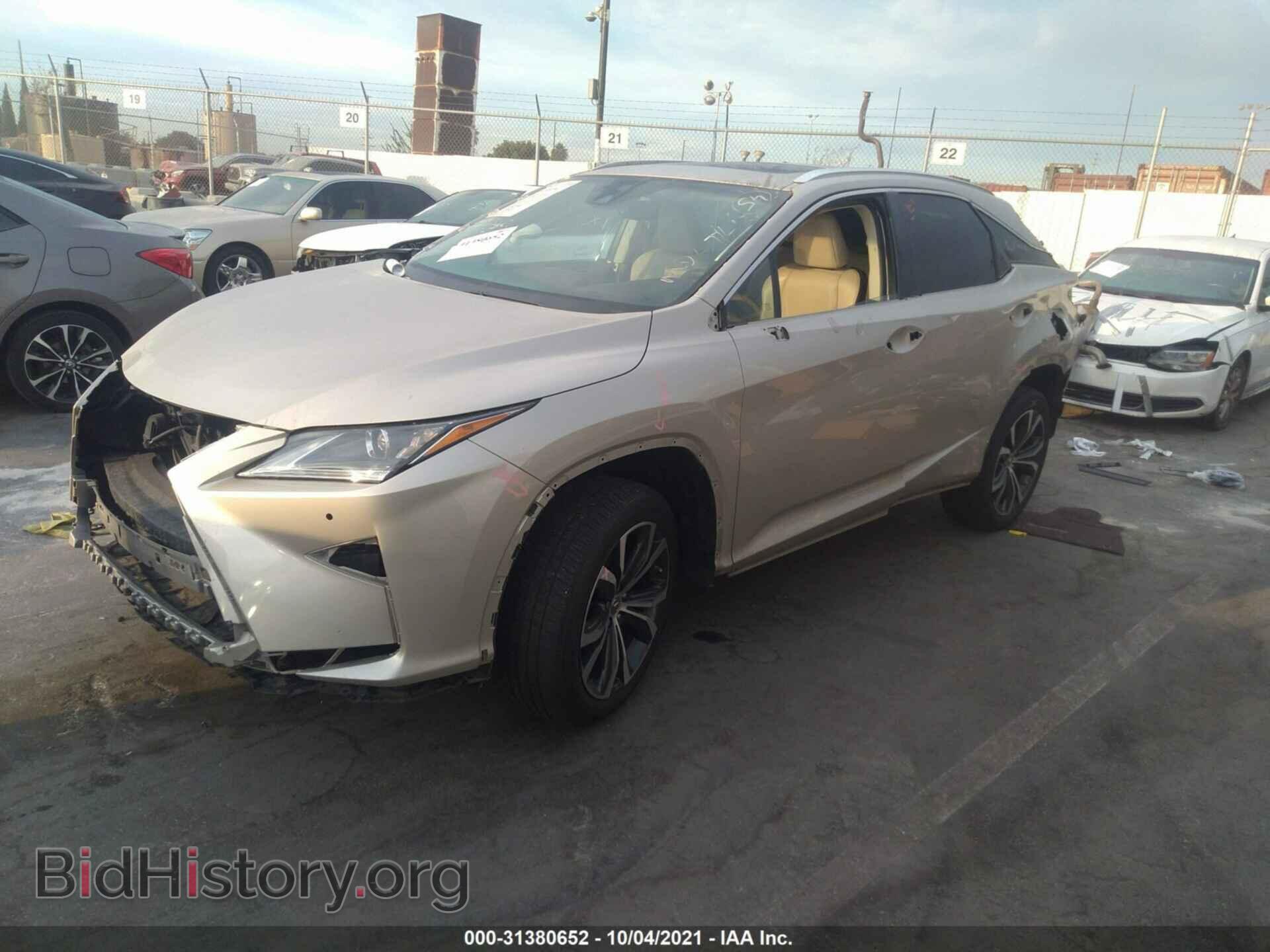 2017 LEXUS RX - VIN: 2T2ZZMCA8HC051817 - Photo 2