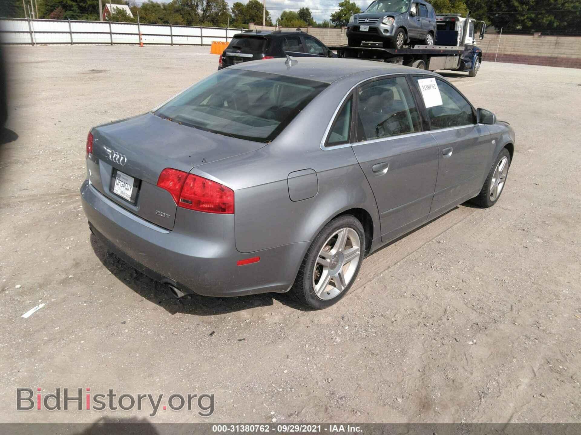 2007 AUDI A4 - VIN: WAUAF78E17A051794 - Фото 4