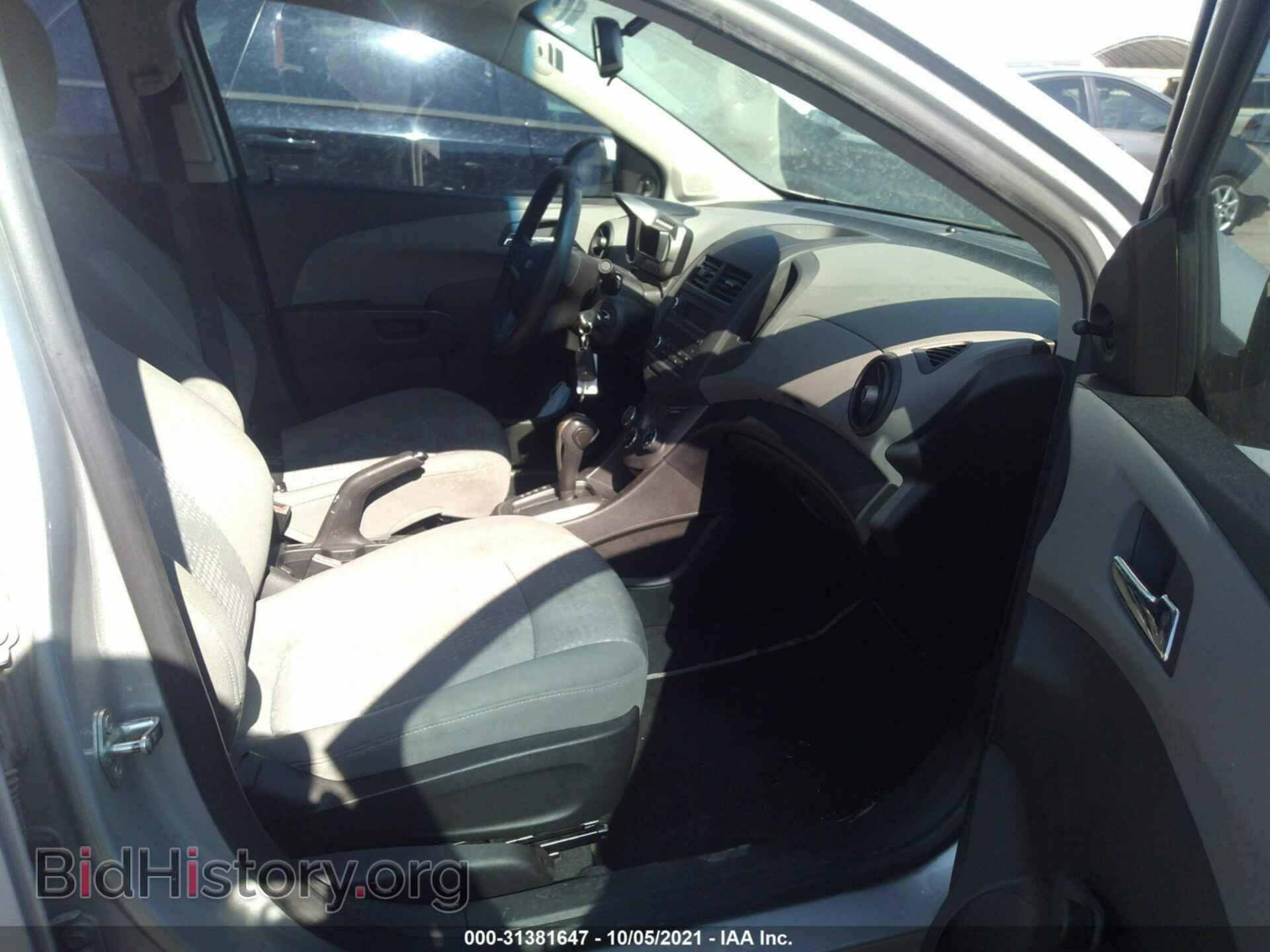 2012 CHEVROLET SONIC - VIN: 1G1JA5SH5C4186139 - Фото 5