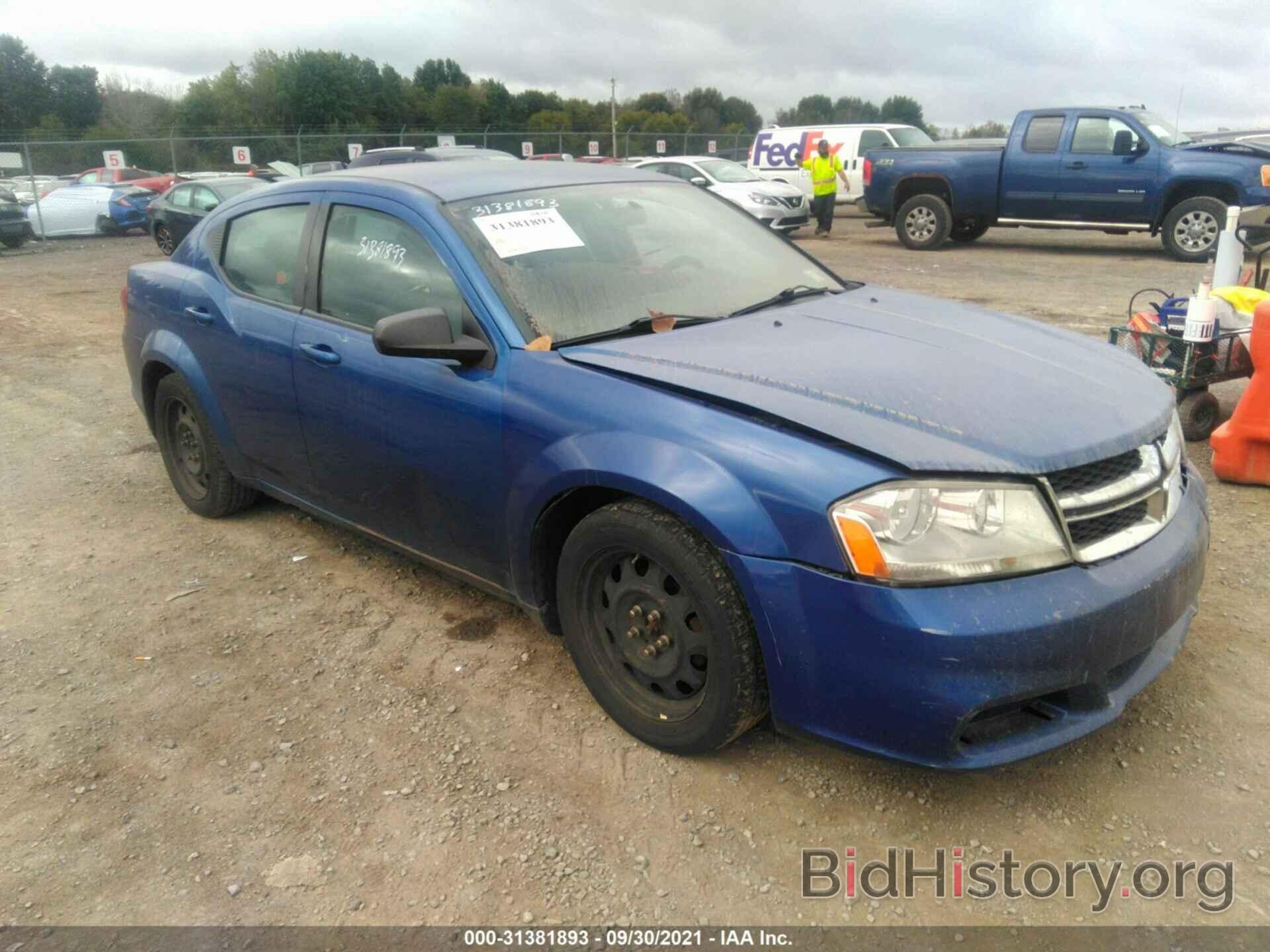 Фотография 1C3CDZABXEN111210 - DODGE AVENGER 2014