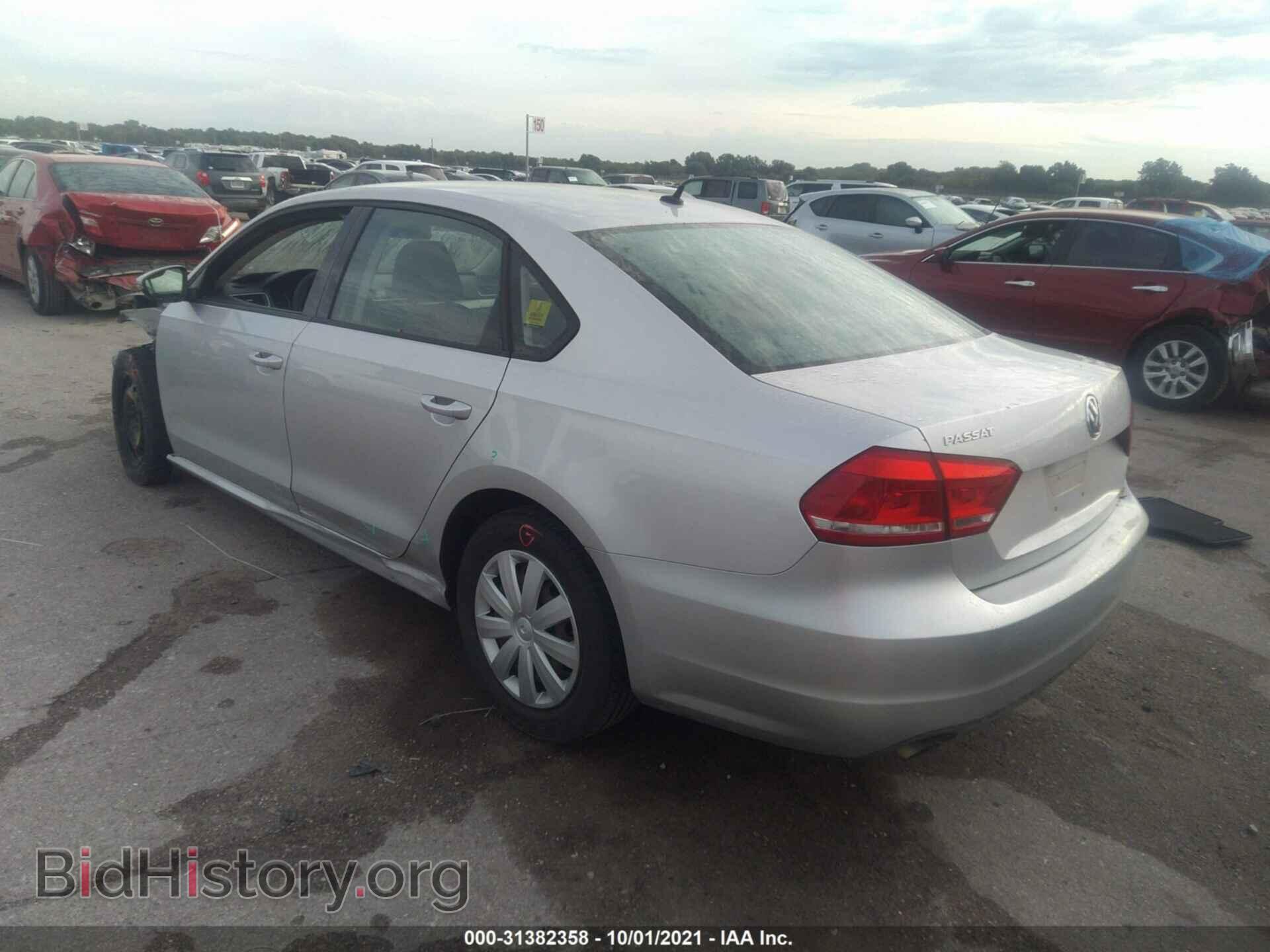 2012 VOLKSWAGEN PASSAT - VIN: 1VWAP7A39CC044239 - Фото 3