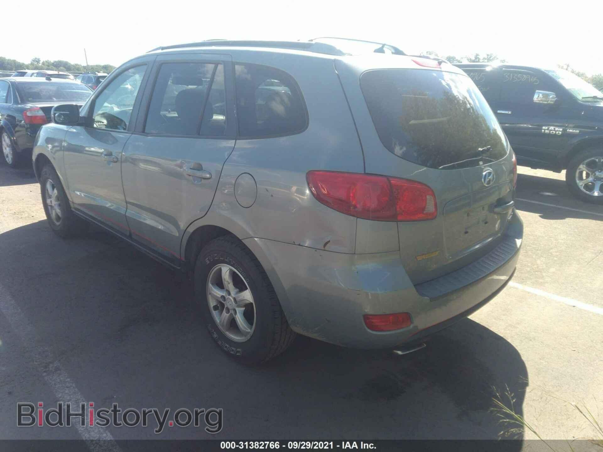 2007 HYUNDAI SANTA FE - VIN: 5NMSG73D37H051014 - Фото 3