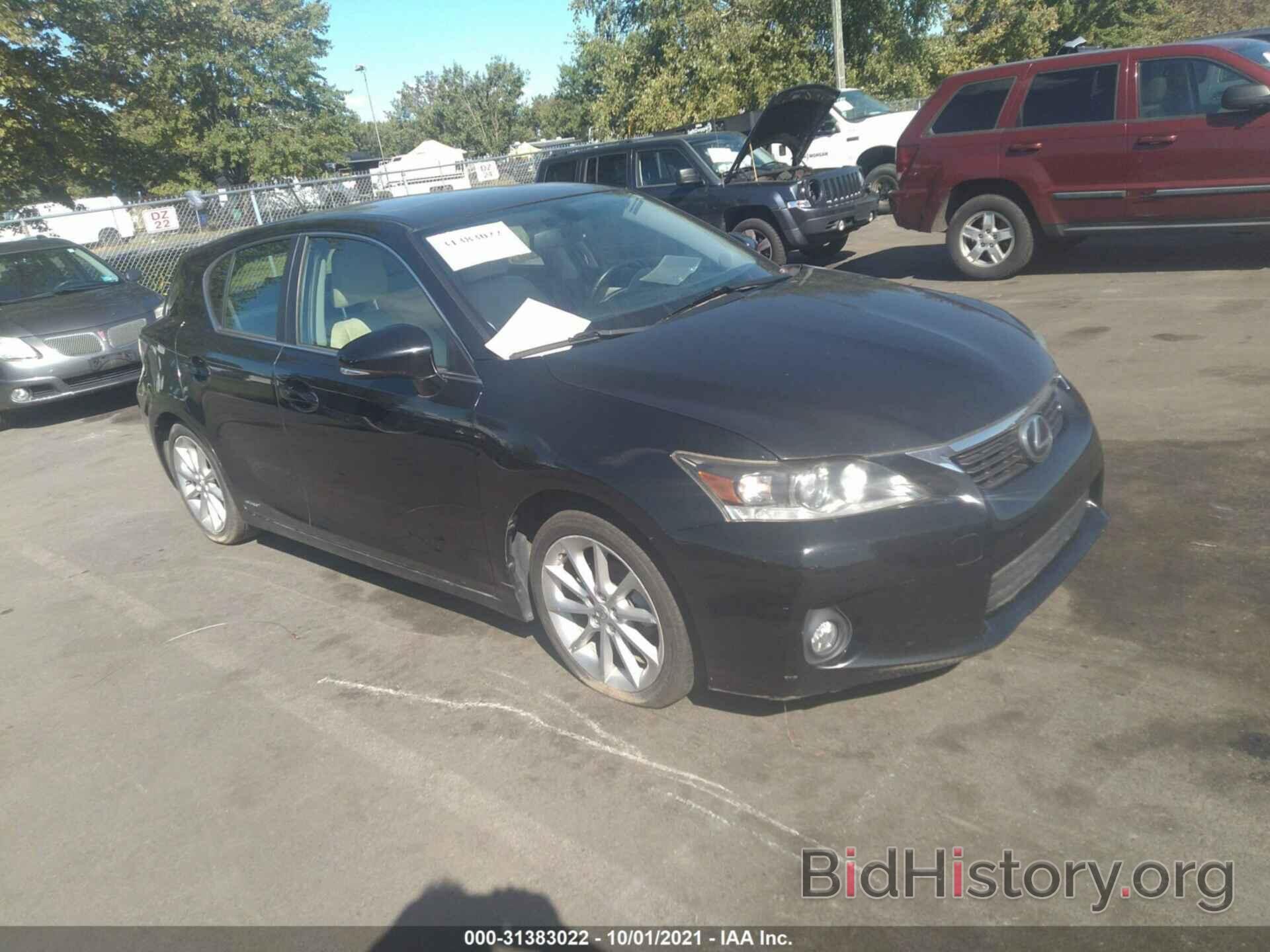 Photo JTHKD5BH4C2062635 - LEXUS CT 200H 2012