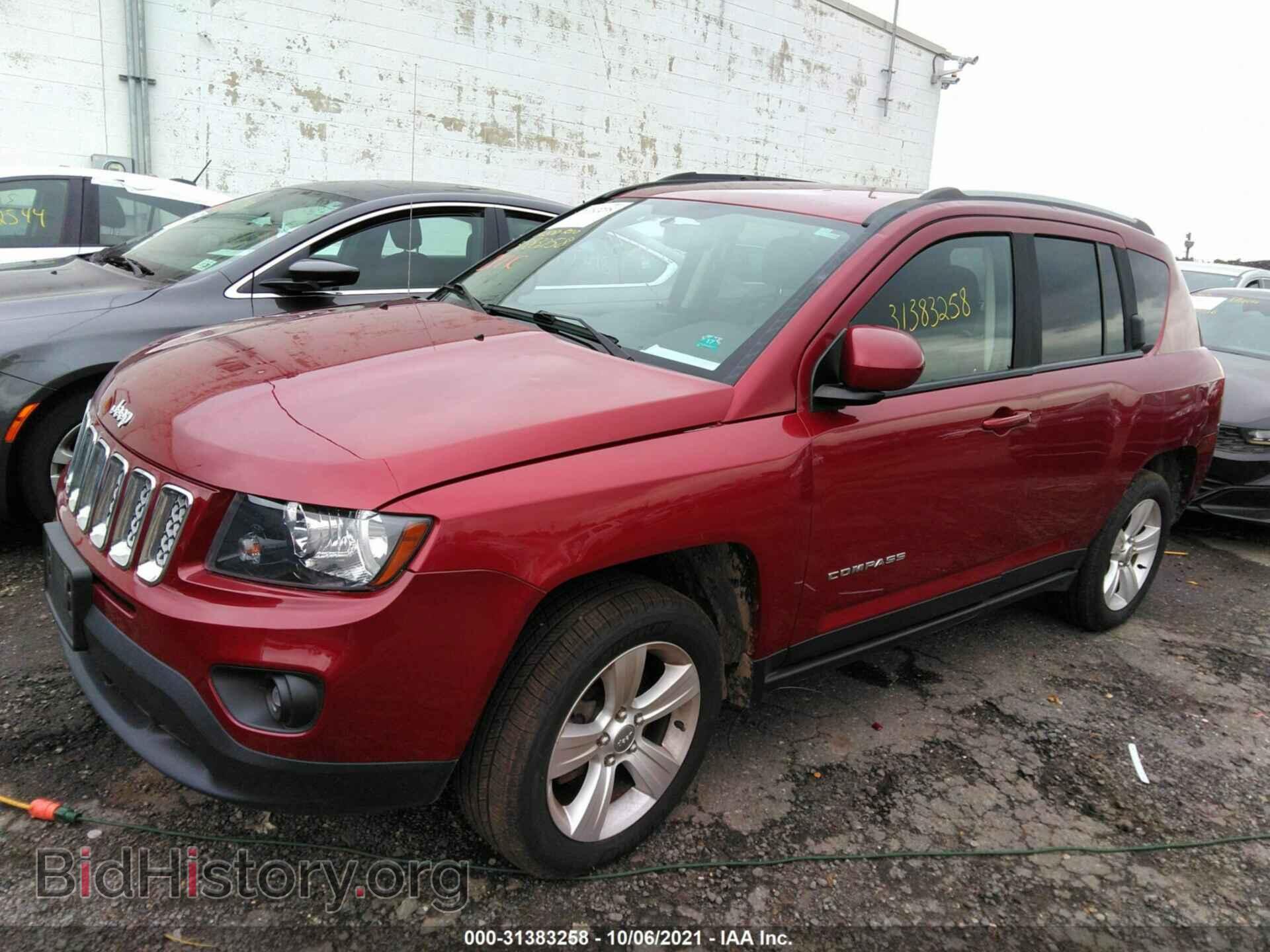 2015 JEEP COMPASS - VIN: 1C4NJDEB7FD427052 - Фото 2