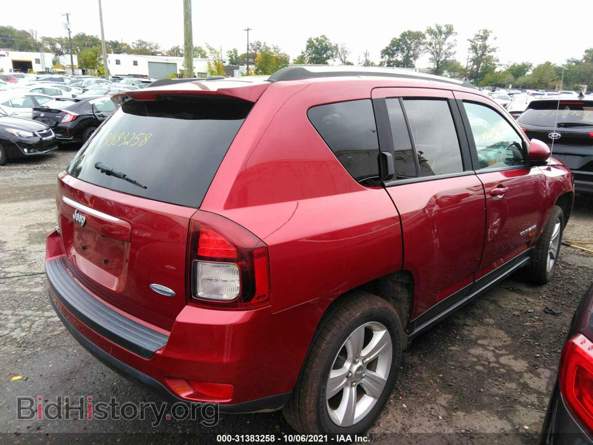 2015 JEEP COMPASS - VIN: 1C4NJDEB7FD427052 - Фото 4