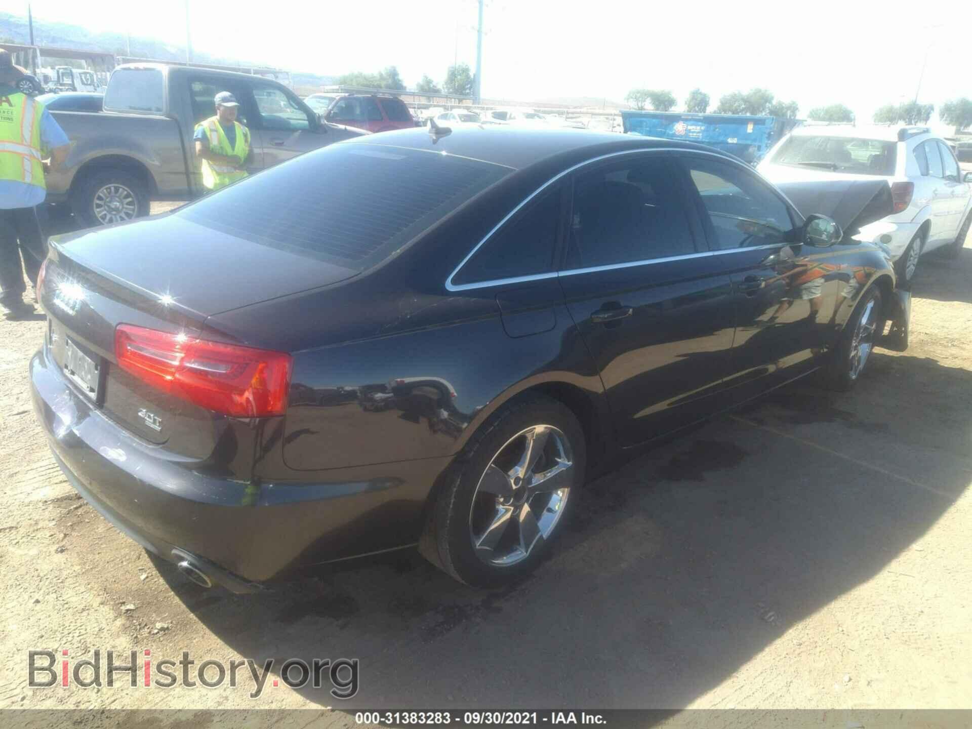 2012 AUDI A6 - VIN: WAUGGAFC9CN101544 - Фото 4