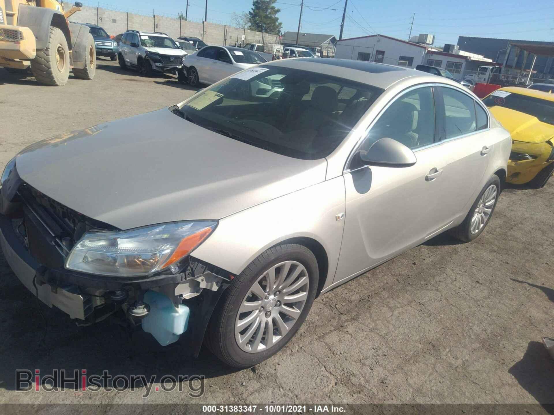 2011 BUICK REGAL - VIN: 2G4GP5EC0B9215165 - Фото 2