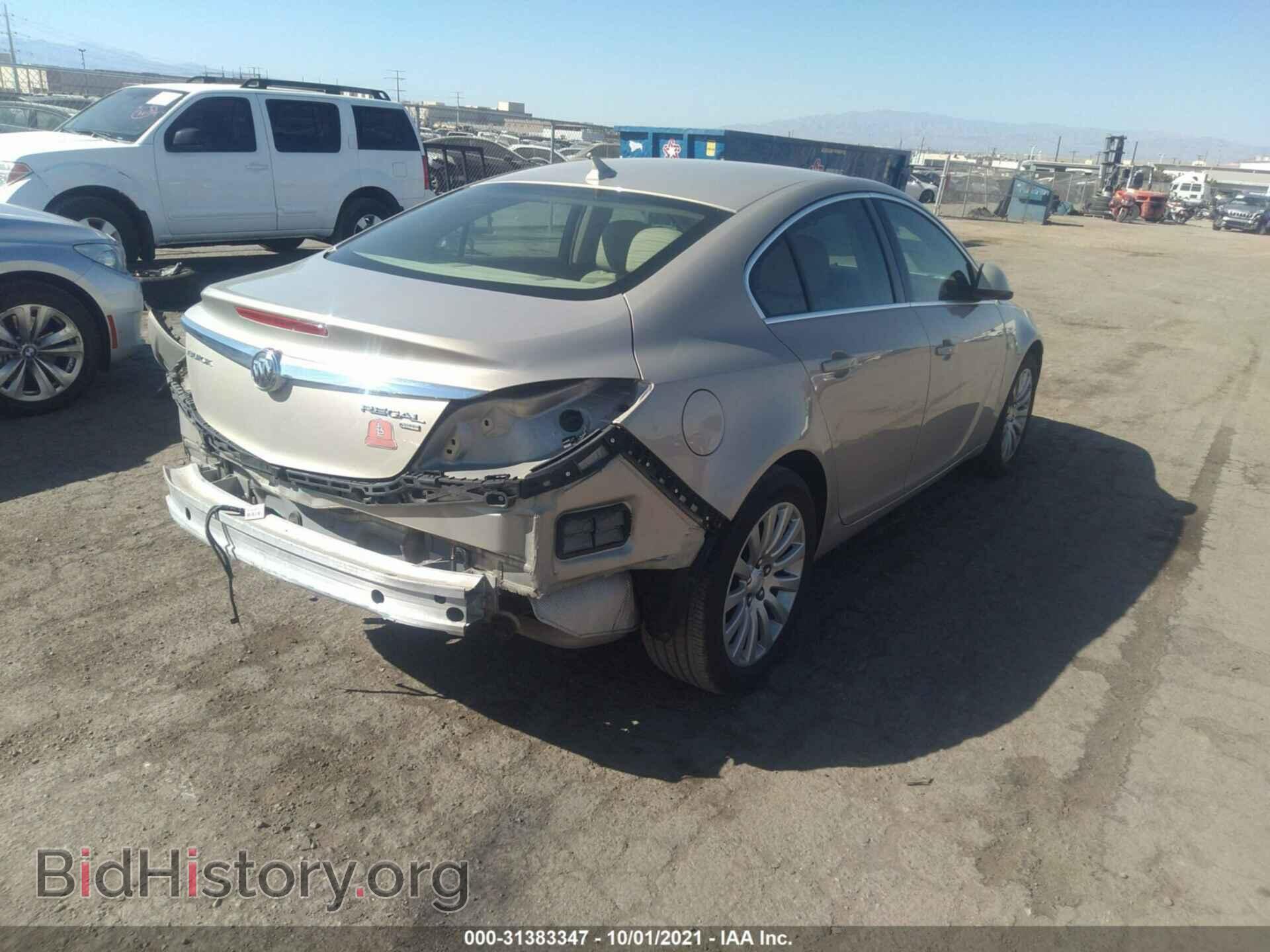 2011 BUICK REGAL - VIN: 2G4GP5EC0B9215165 - Фото 4