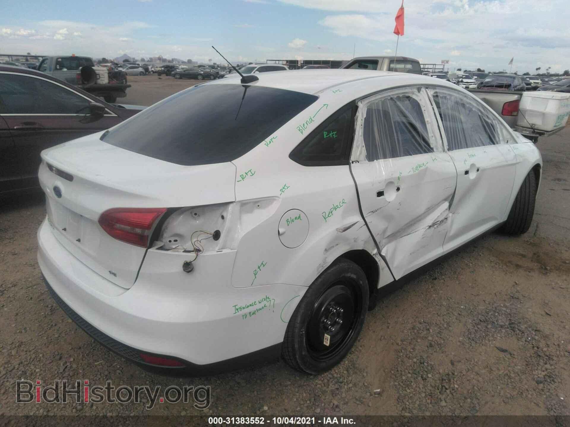 2017 FORD FOCUS - VIN: 1FADP3F23HL206579 - Фото 4