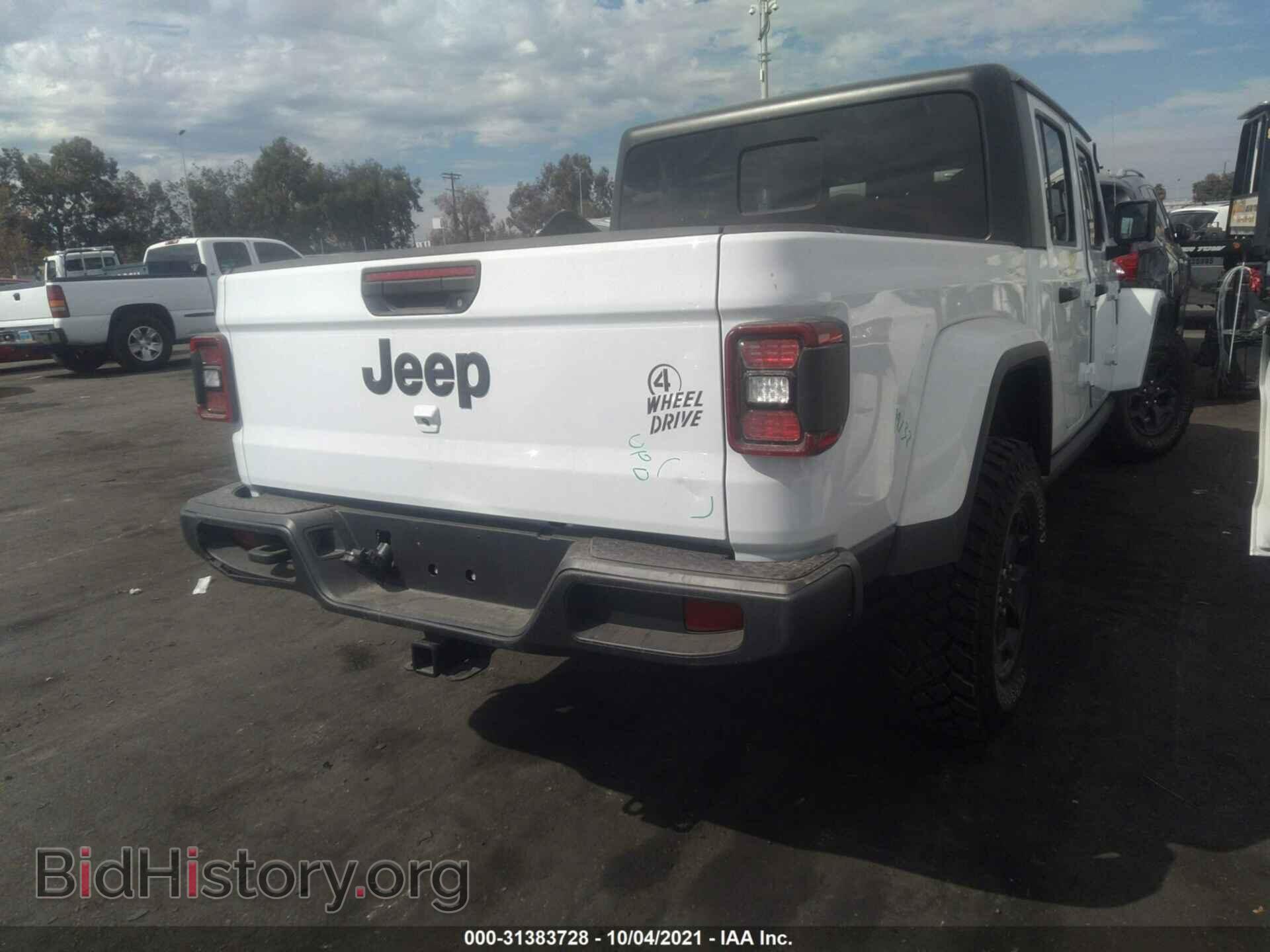 2021 JEEP GLADIATOR - VIN: 1C6HJTAGXML557359 - Фото 4