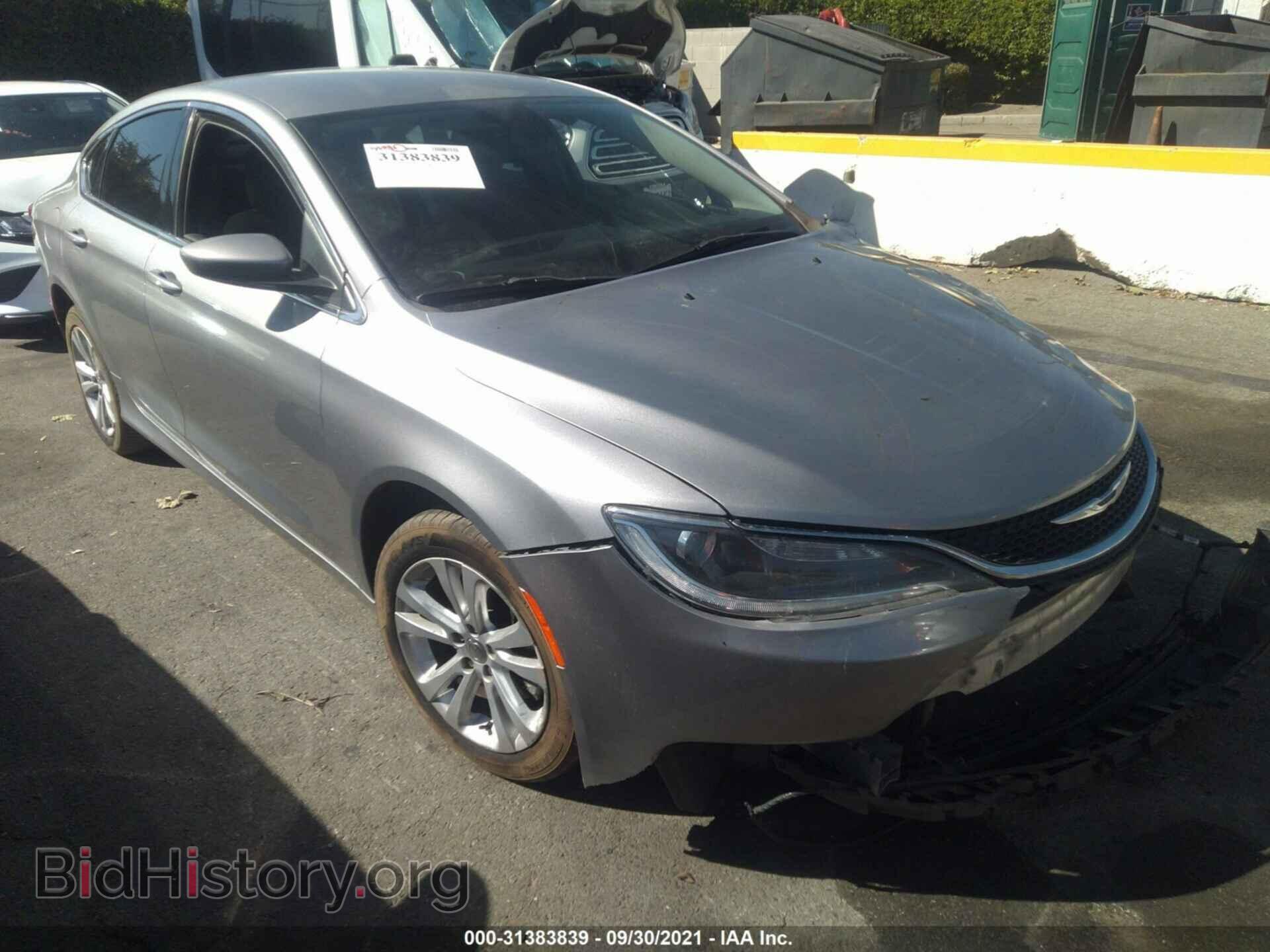 Фотография 1C3CCCAB1FN688984 - CHRYSLER 200 2015