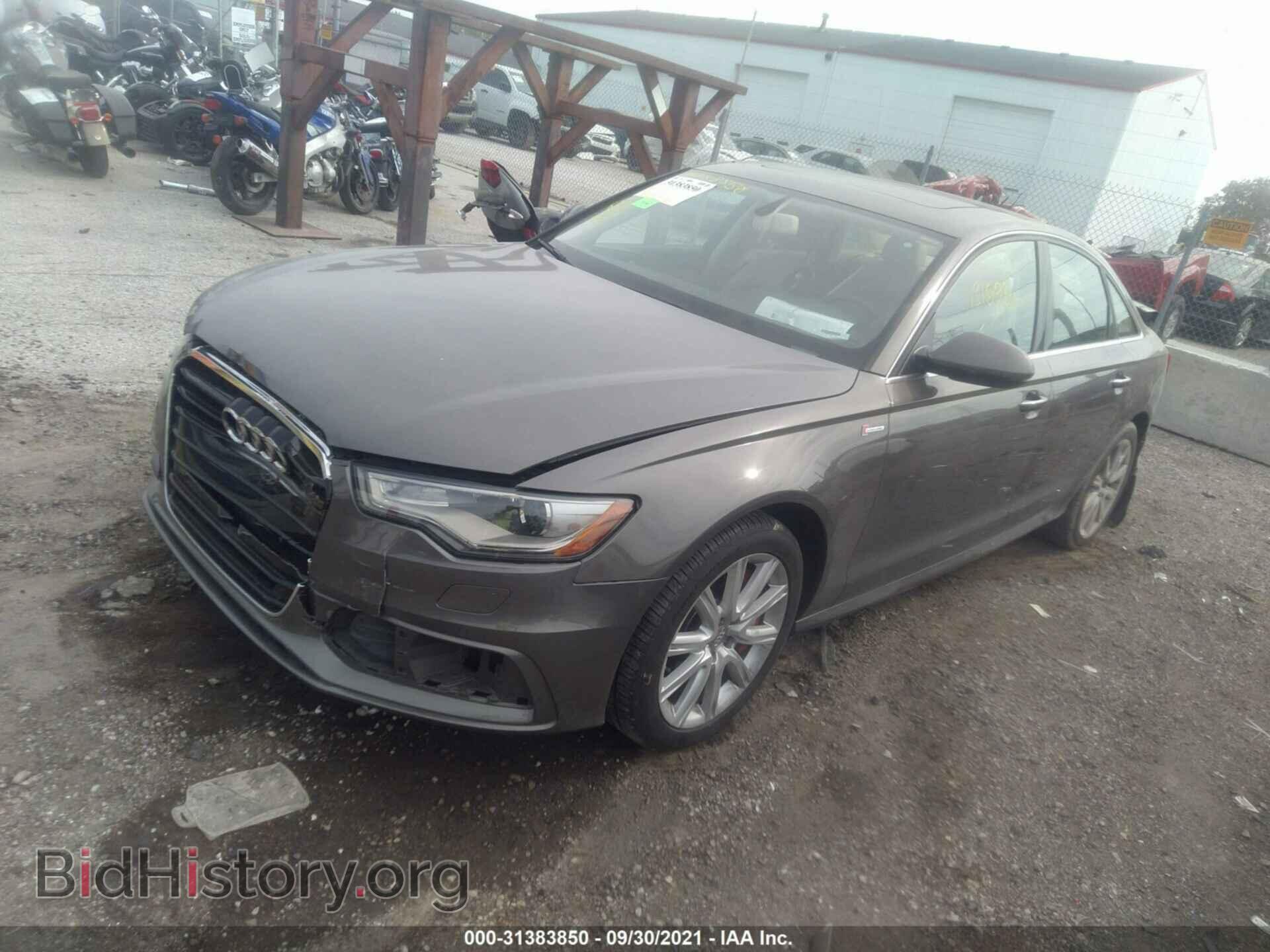 2012 AUDI A6 - VIN: WAUHGAFC8CN133213 - Фото 2