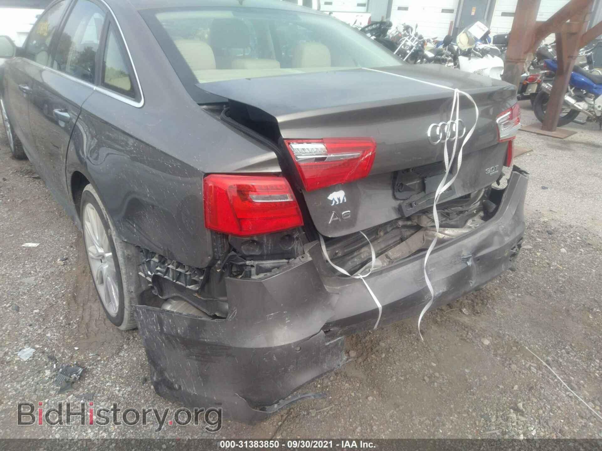 2012 AUDI A6 - VIN: WAUHGAFC8CN133213 - Фото 6
