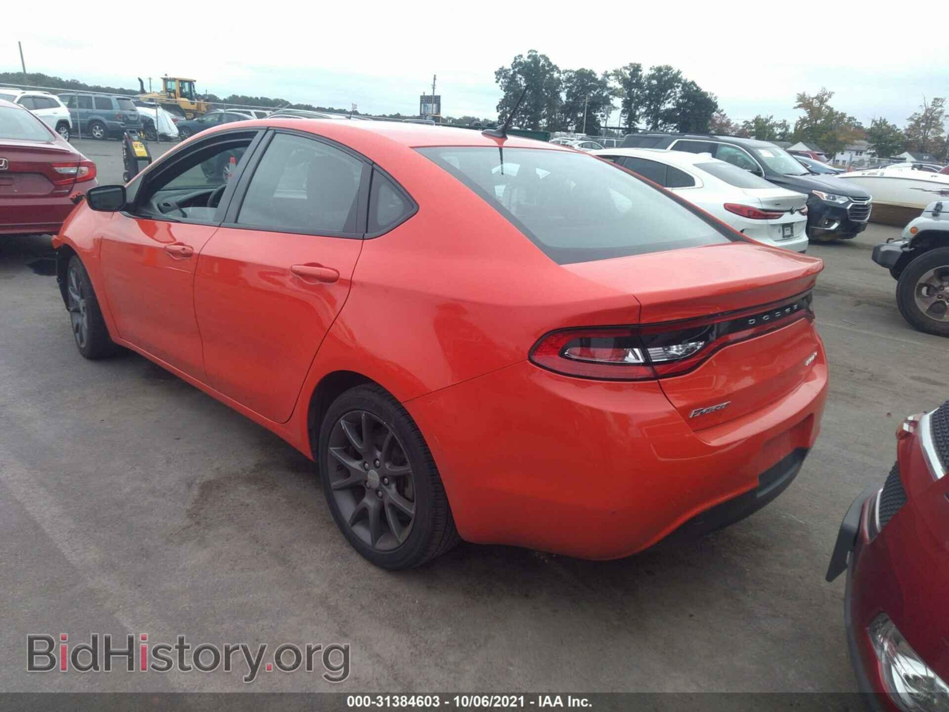 2016 DODGE DART - VIN: 1C3CDFFA2GD819281 - Фото 3