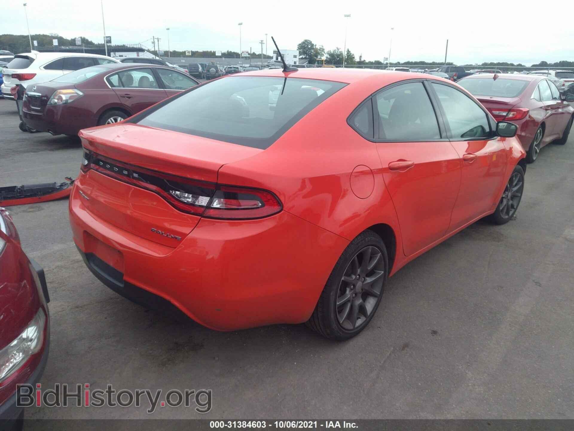 2016 DODGE DART - VIN: 1C3CDFFA2GD819281 - Фото 4