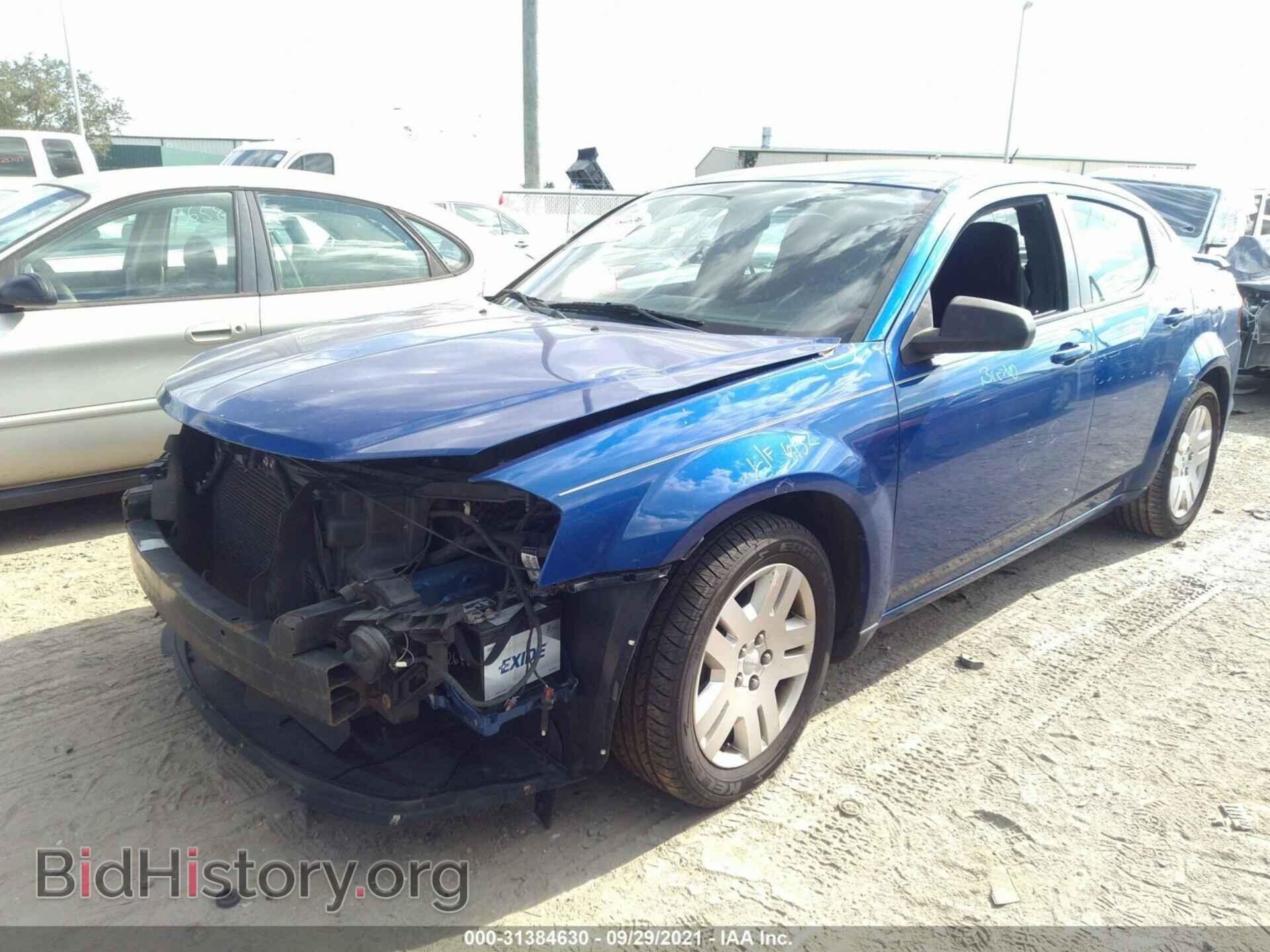 2013 DODGE AVENGER - VIN: 1C3CDZAB0DN591868 - Фото 2