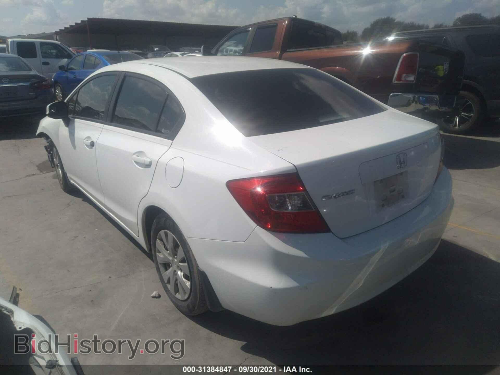 2012 HONDA CIVIC SDN - VIN: 19XFB2F52CE052907 - Фото 3