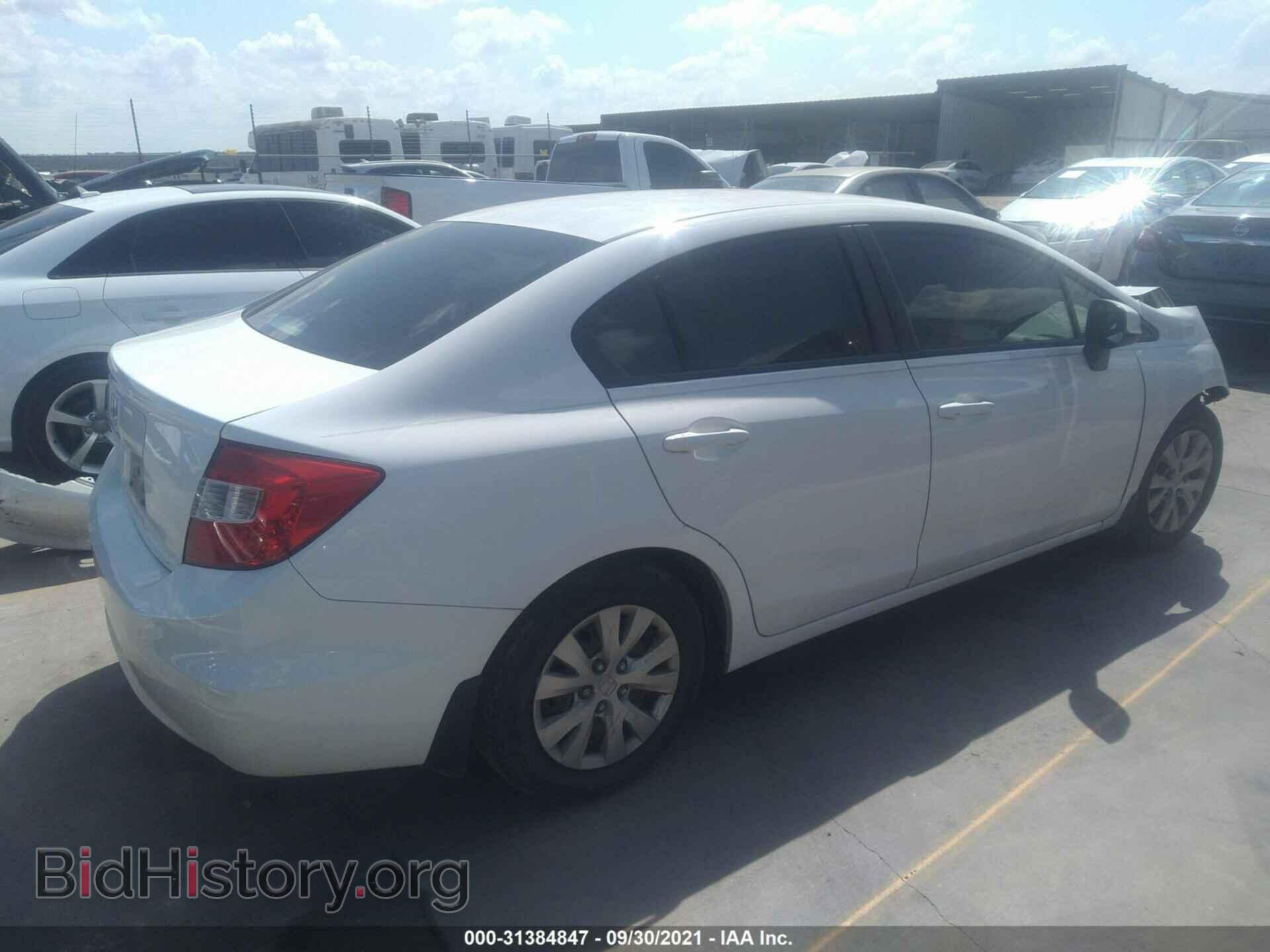 2012 HONDA CIVIC SDN - VIN: 19XFB2F52CE052907 - Фото 4