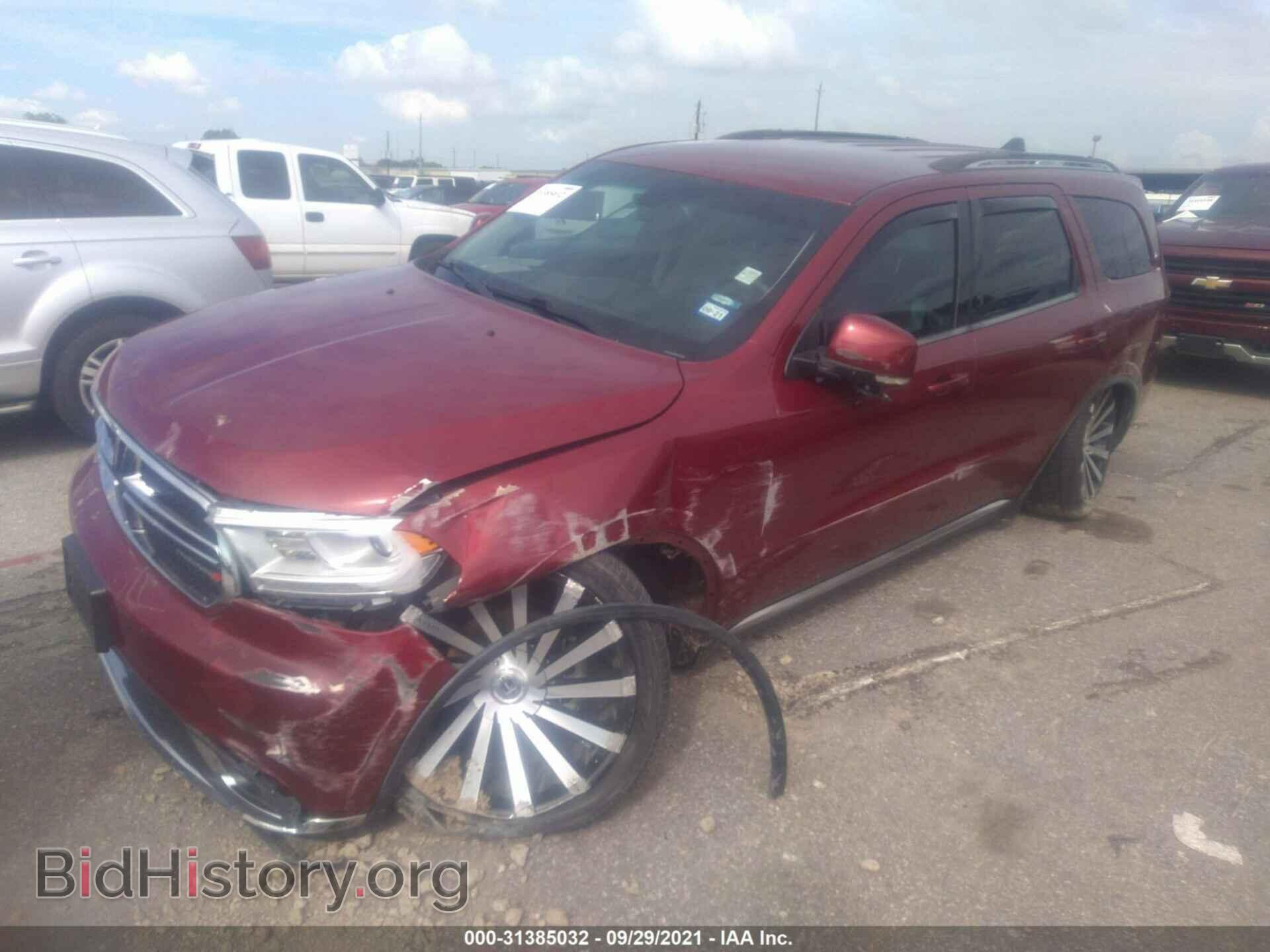 2014 DODGE DURANGO - VIN: 1C4RDHDG3EC594851 - Photo 2