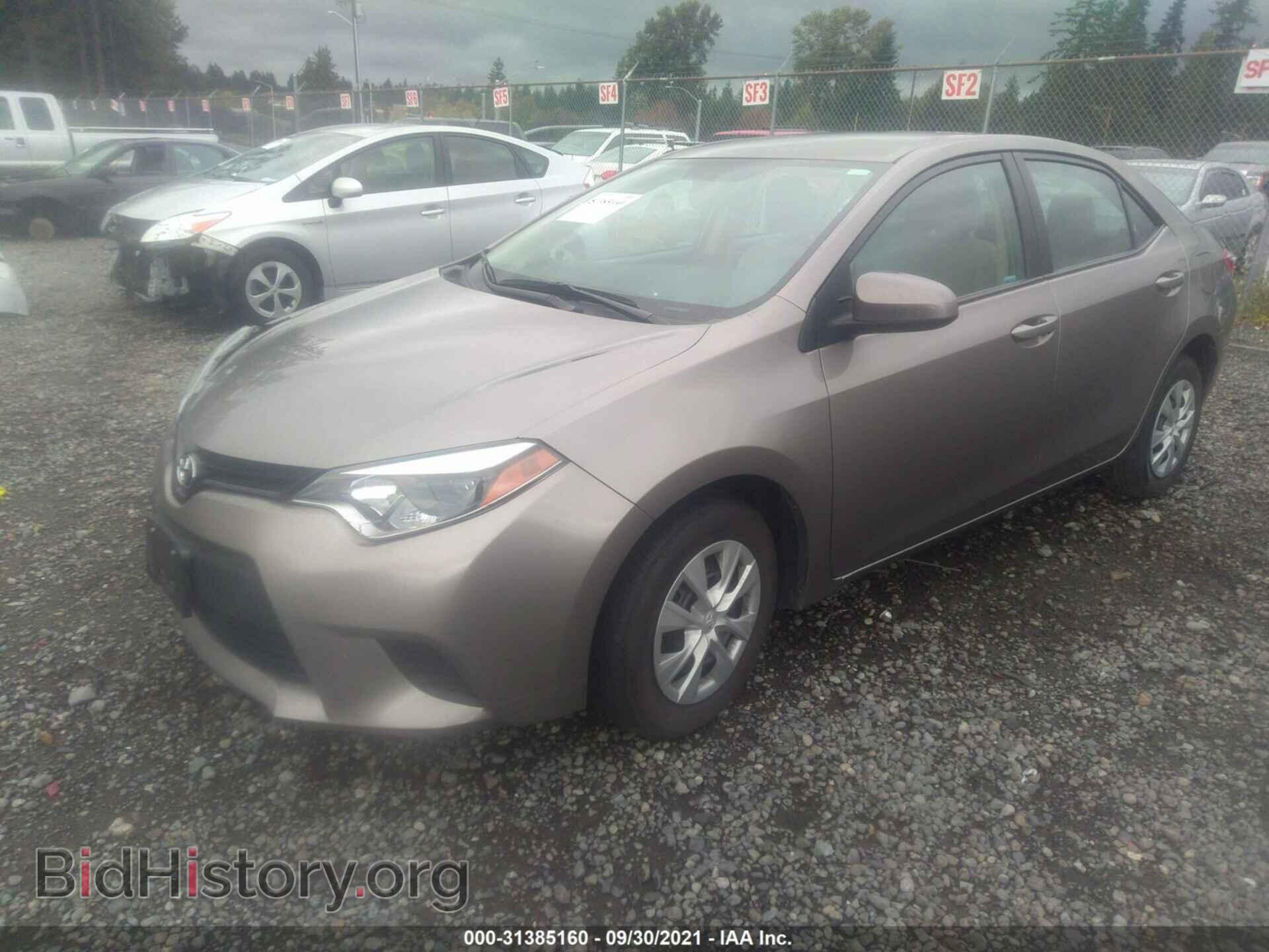 2014 TOYOTA COROLLA - VIN: 5YFBPRHE1EP164699 - Фото 2