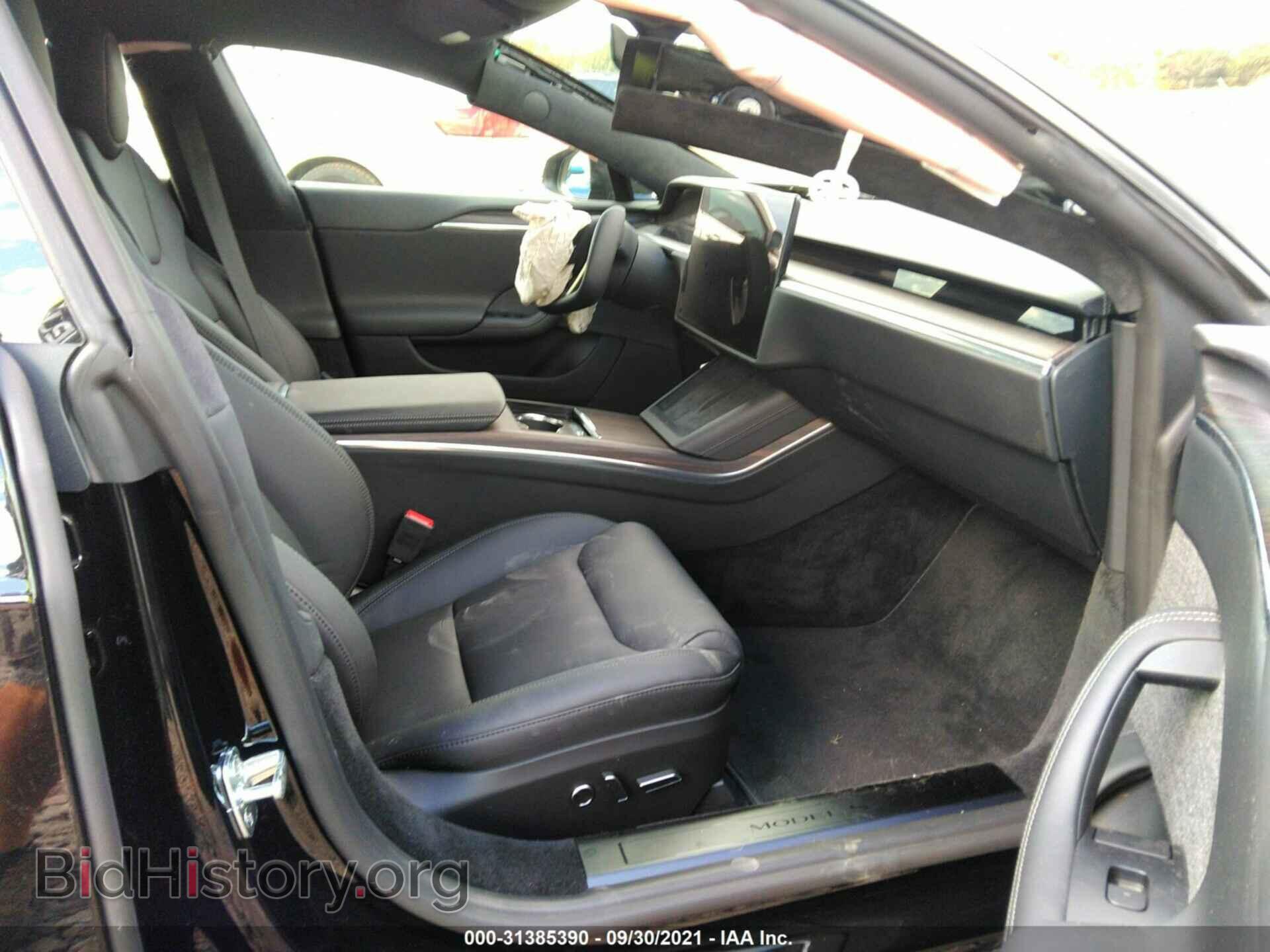 2021 TESLA MODEL S - VIN: 5YJSA1E51MF436735 - Photo 5