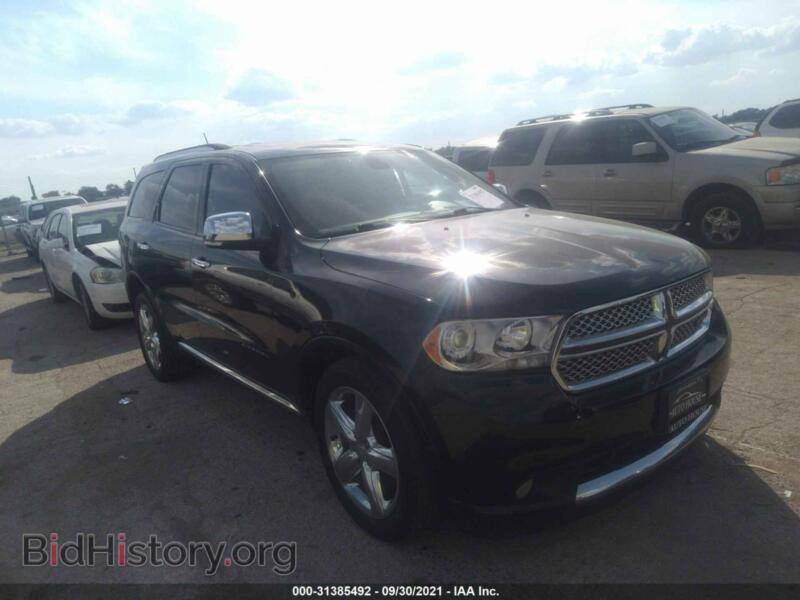 2013 Dodge DURANGO Citadel (VIN 1C4SDJET4DC604077) — фото 1 из 11, IAAI, повреждение: передняя часть