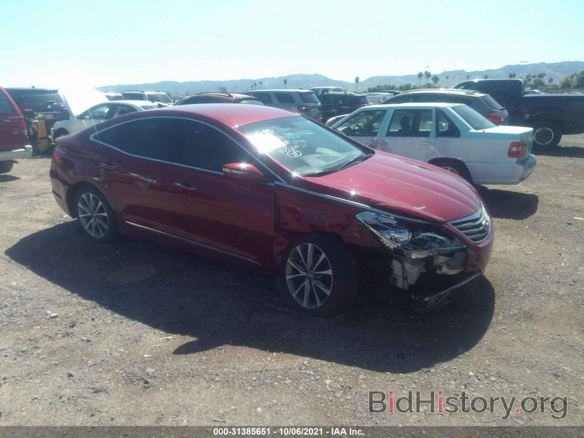 Photo KMHFG4JG3GA505698 - HYUNDAI AZERA 2016