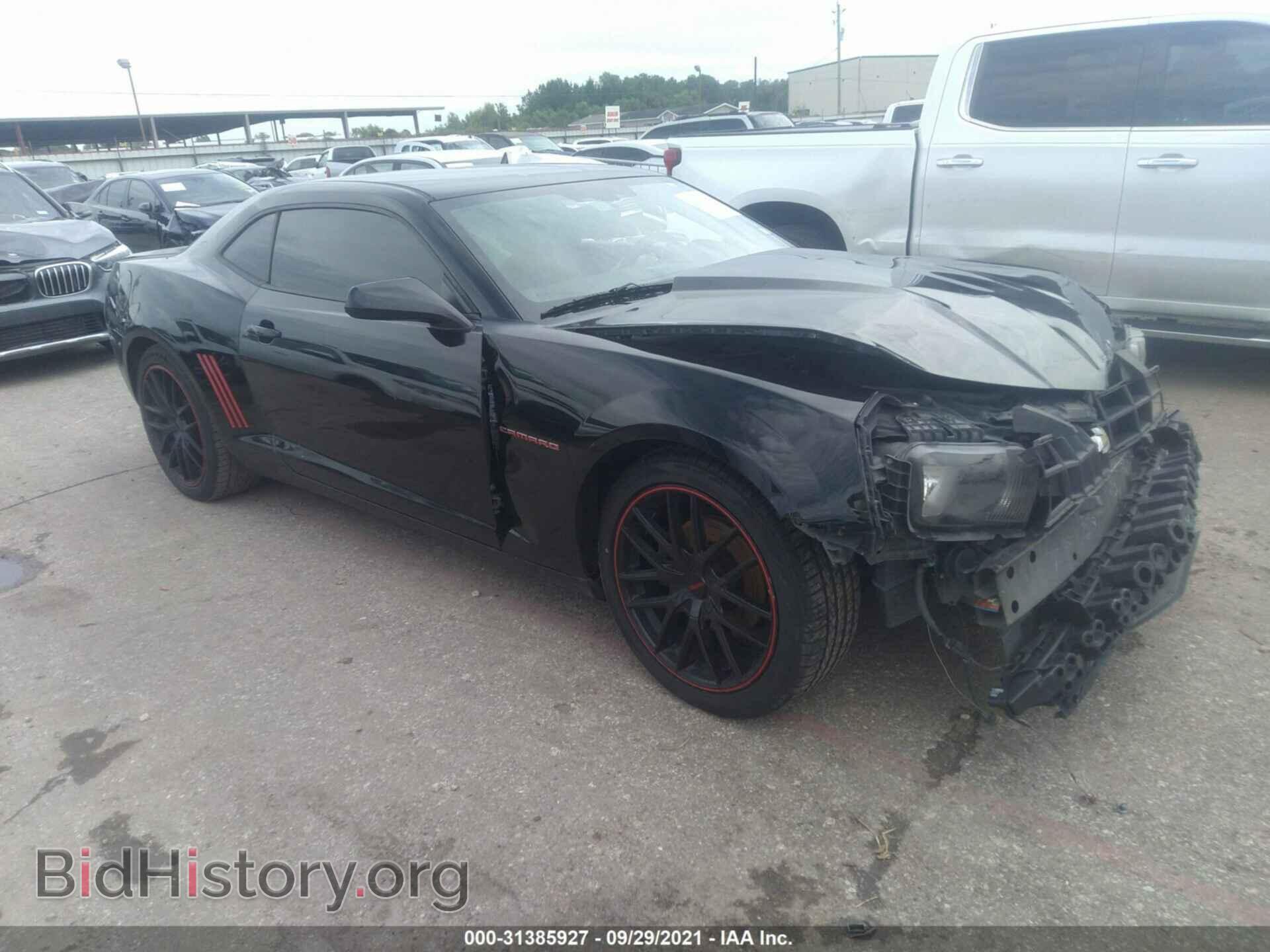 Фотография 2G1FA1E3XC9200953 - CHEVROLET CAMARO 2012