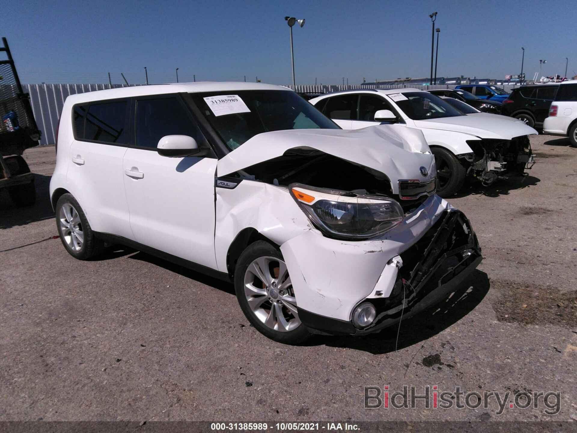 Photo KNDJP3A54G7261080 - KIA SOUL 2016