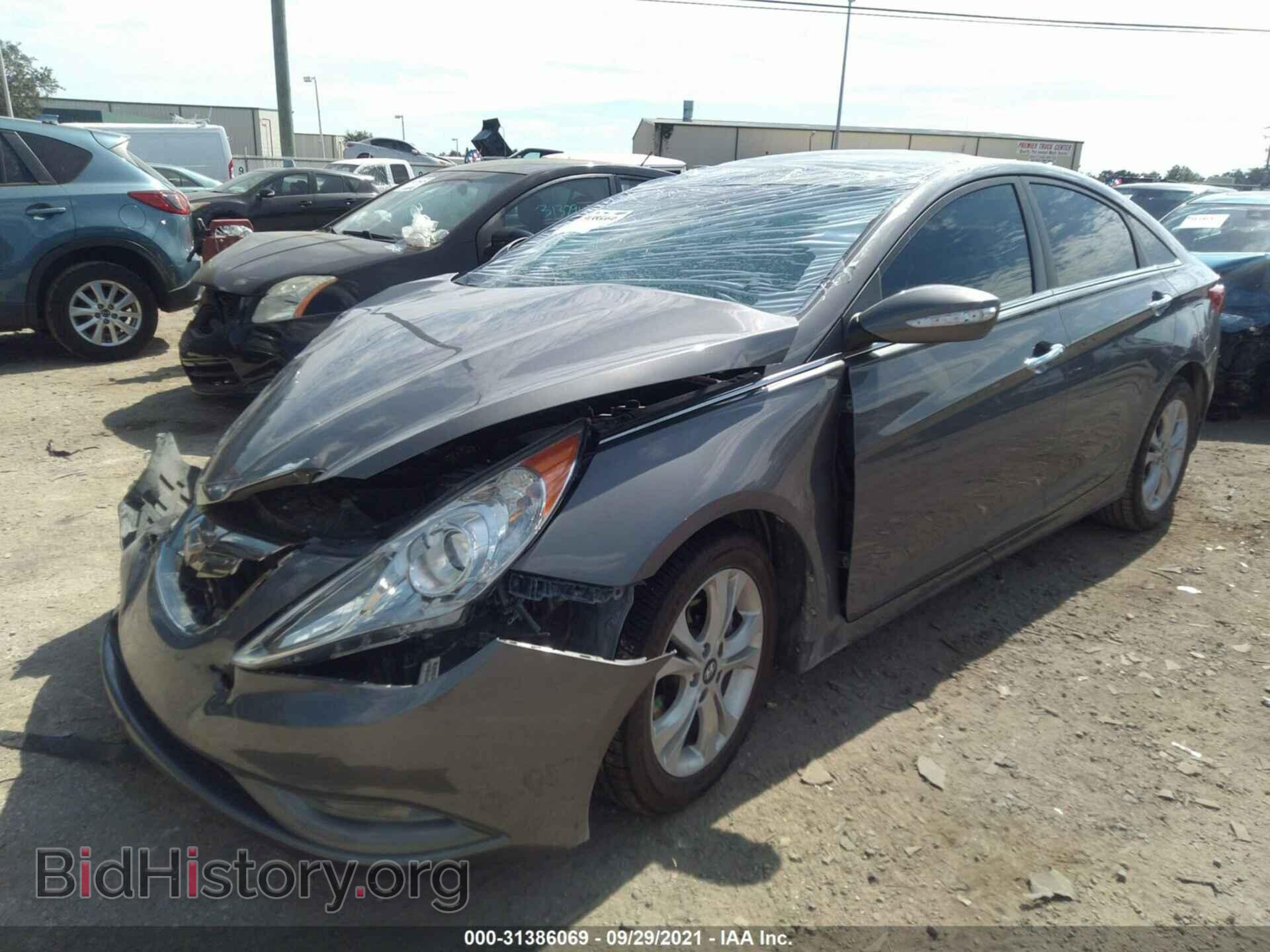 2013 HYUNDAI SONATA - VIN: 5NPEC4AC3DH590720 - Фото 2