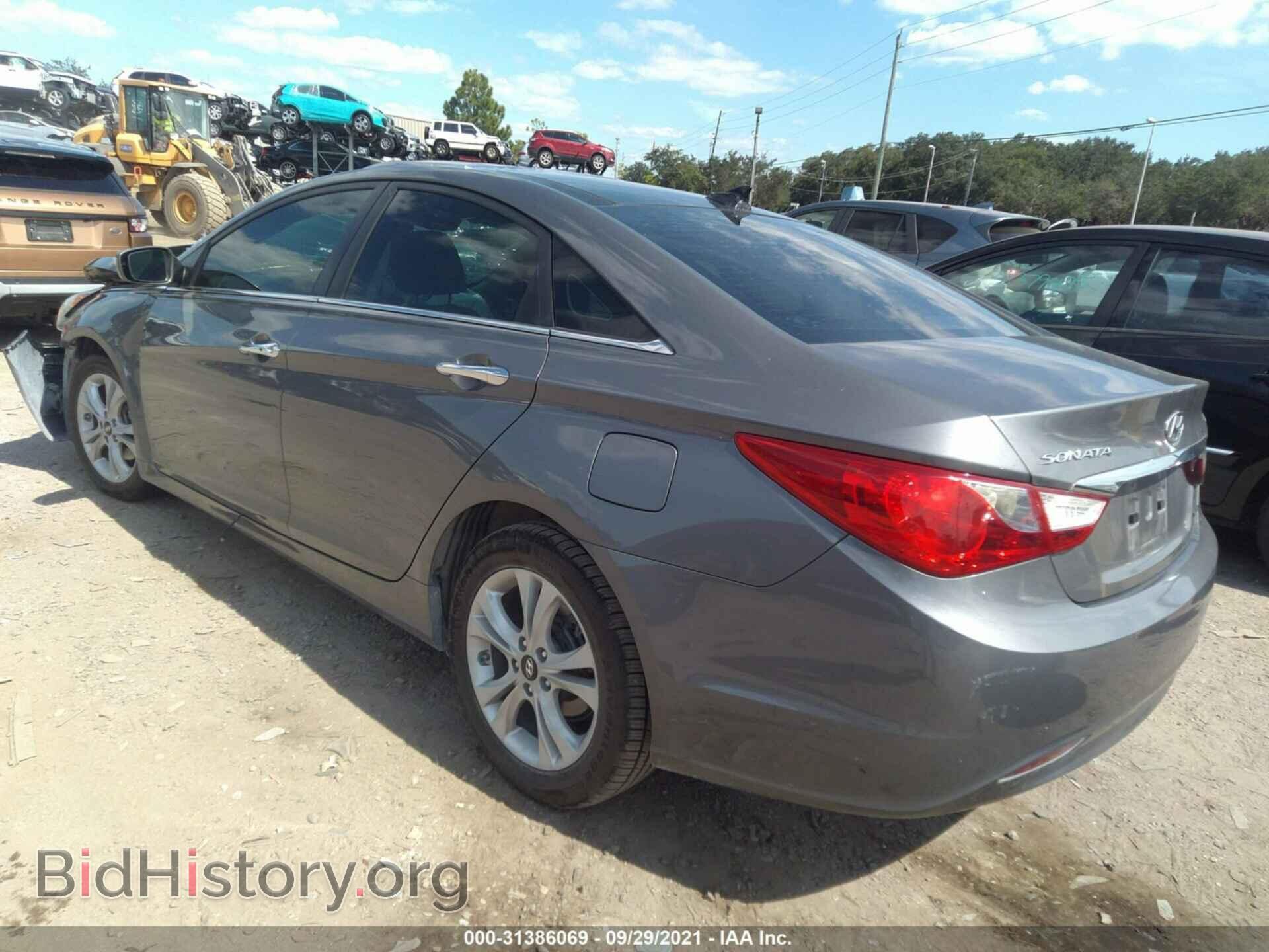 2013 HYUNDAI SONATA - VIN: 5NPEC4AC3DH590720 - Фото 3