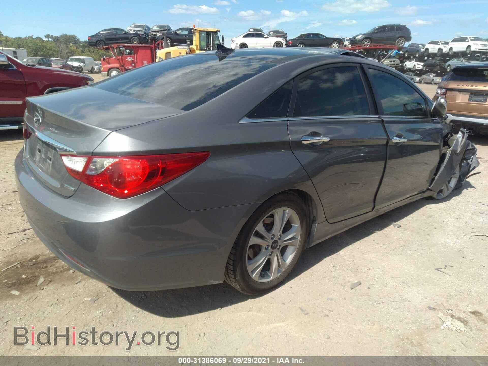 2013 HYUNDAI SONATA - VIN: 5NPEC4AC3DH590720 - Фото 4