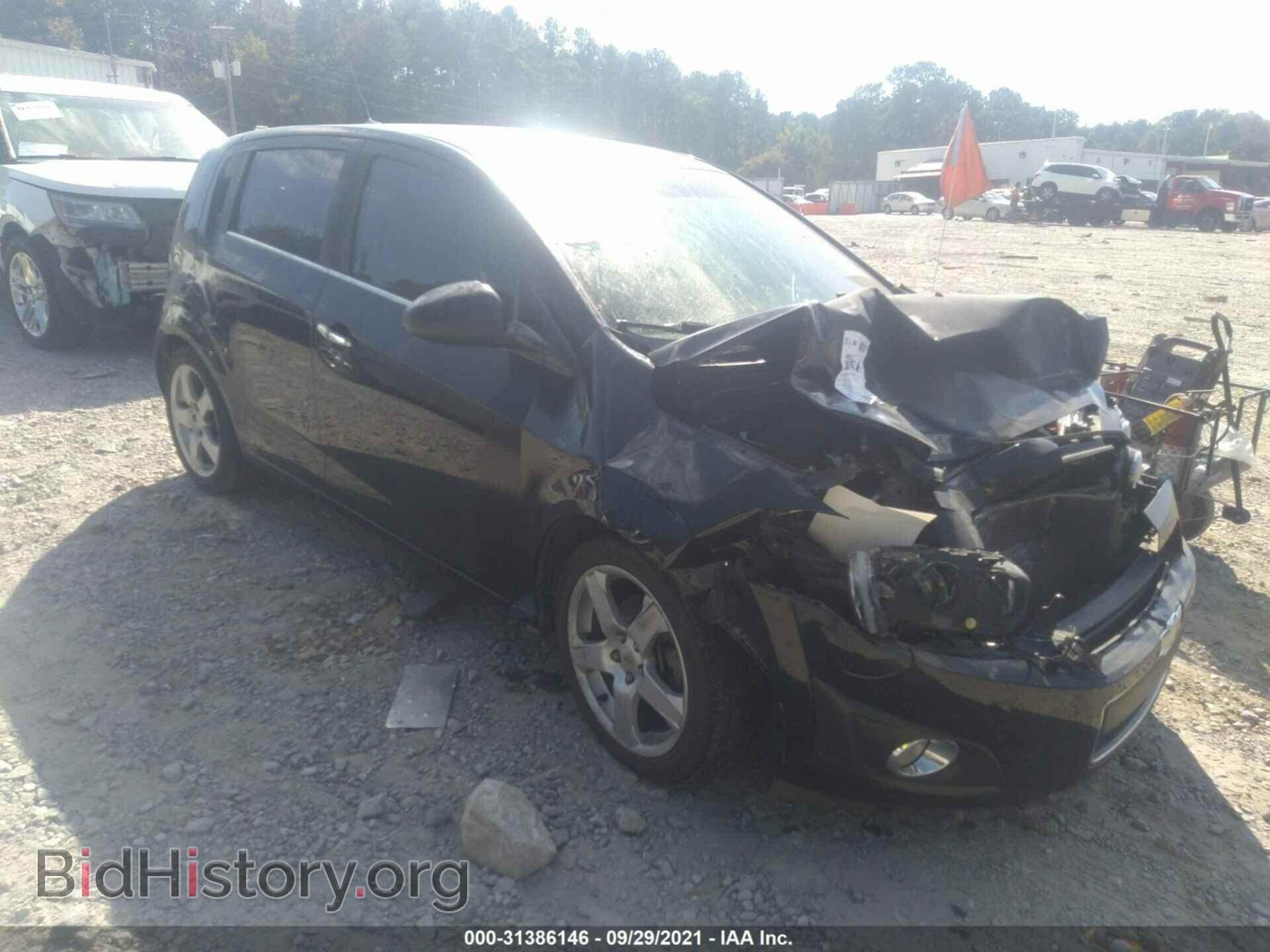 Photo 1G1JF6SB9C4160680 - CHEVROLET SONIC 2012