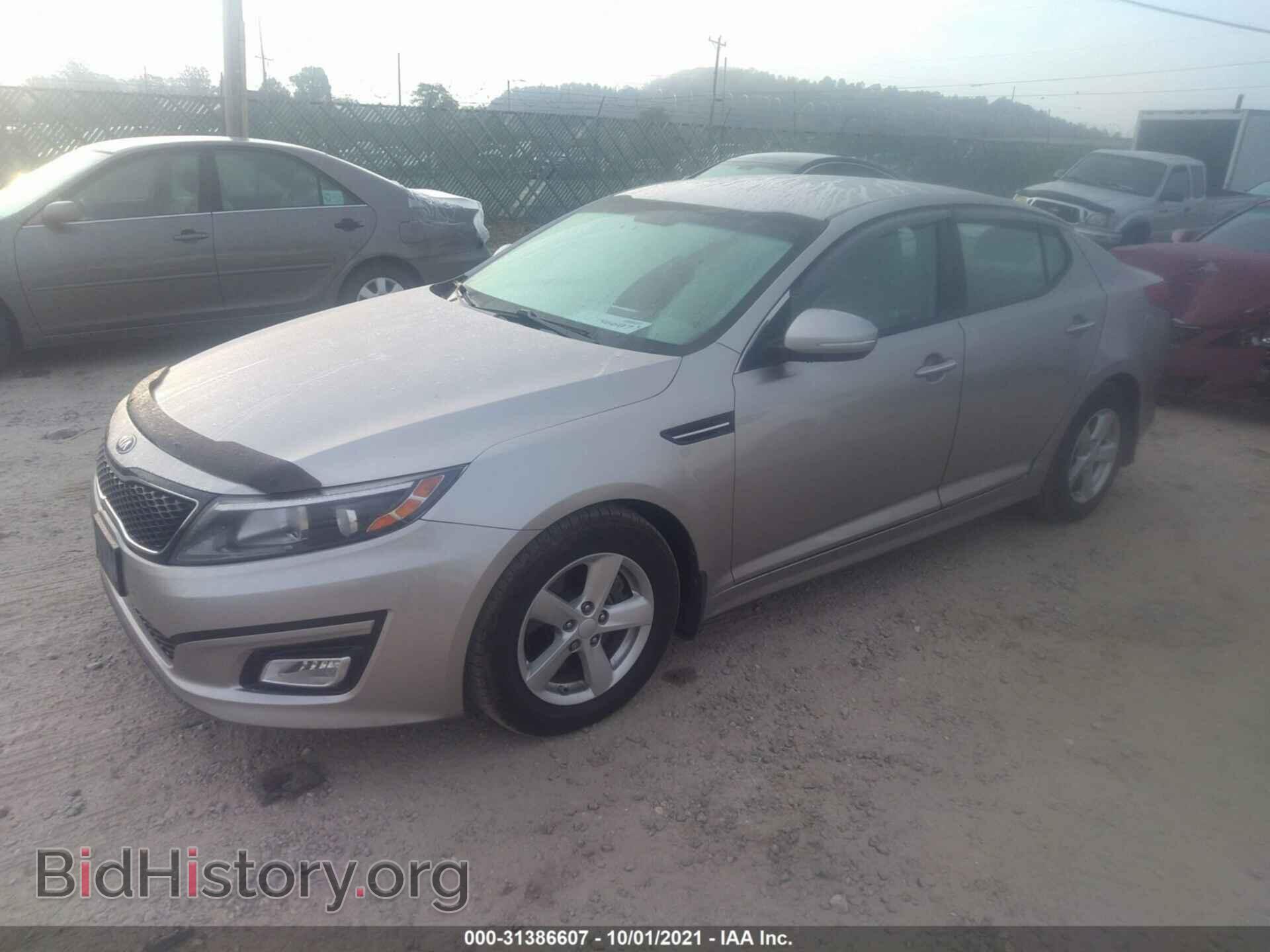 2014 KIA OPTIMA - VIN: KNAGM4A77E5479319 - Photo 2