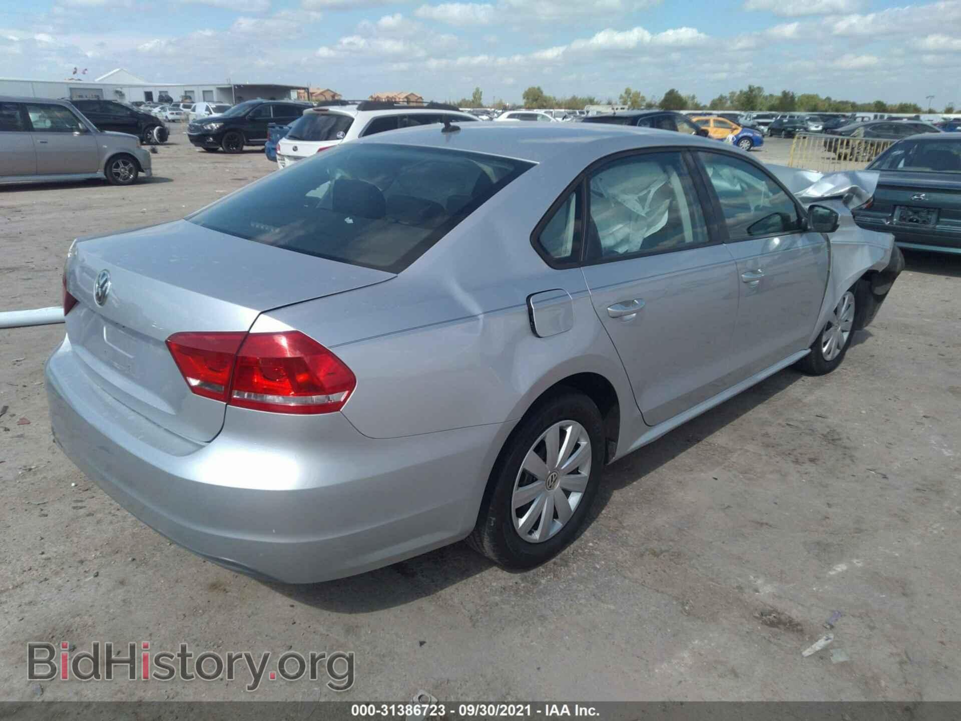 2013 VOLKSWAGEN PASSAT - VIN: 1VWAP7A3XDC095749 - Фото 4