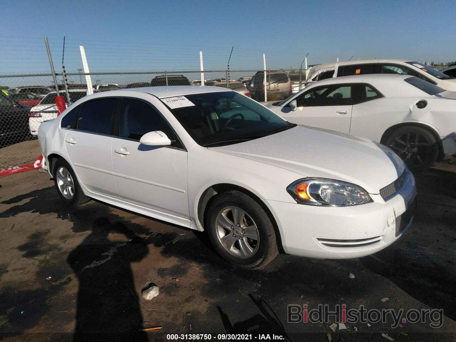 Photo 2G1WF5E31C1311771 - CHEVROLET IMPALA 2012