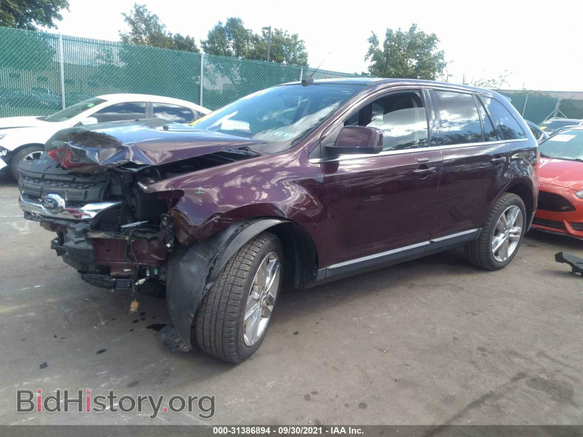 2011 FORD EDGE - VIN: 2FMDK4KC0BBA51425 - Фото 2