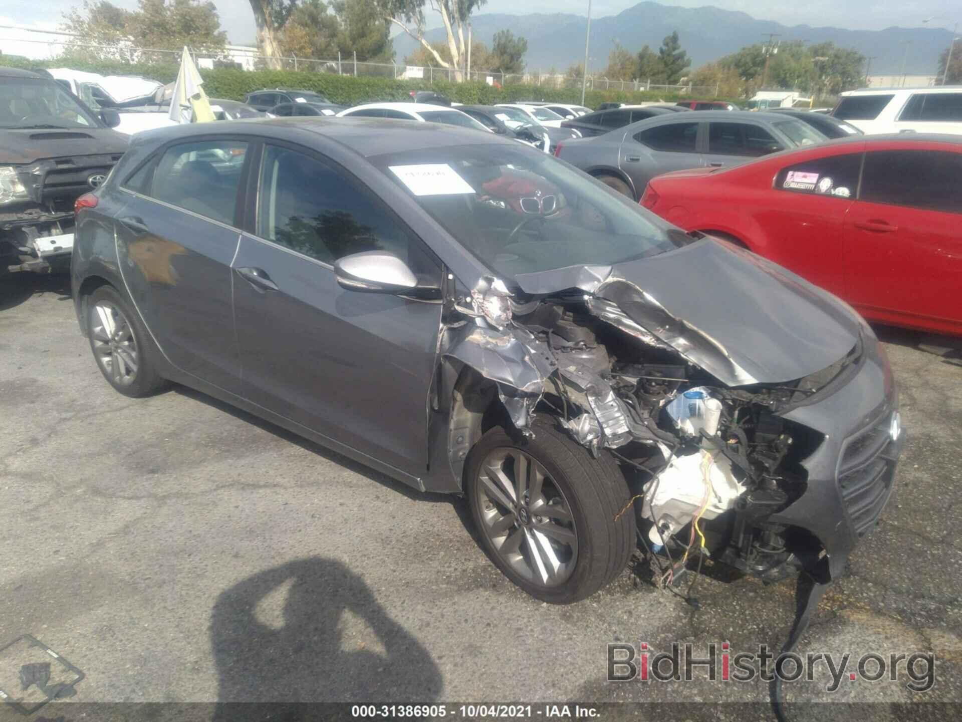 Photo KMHD35LH7GU299704 - HYUNDAI ELANTRA GT 2016