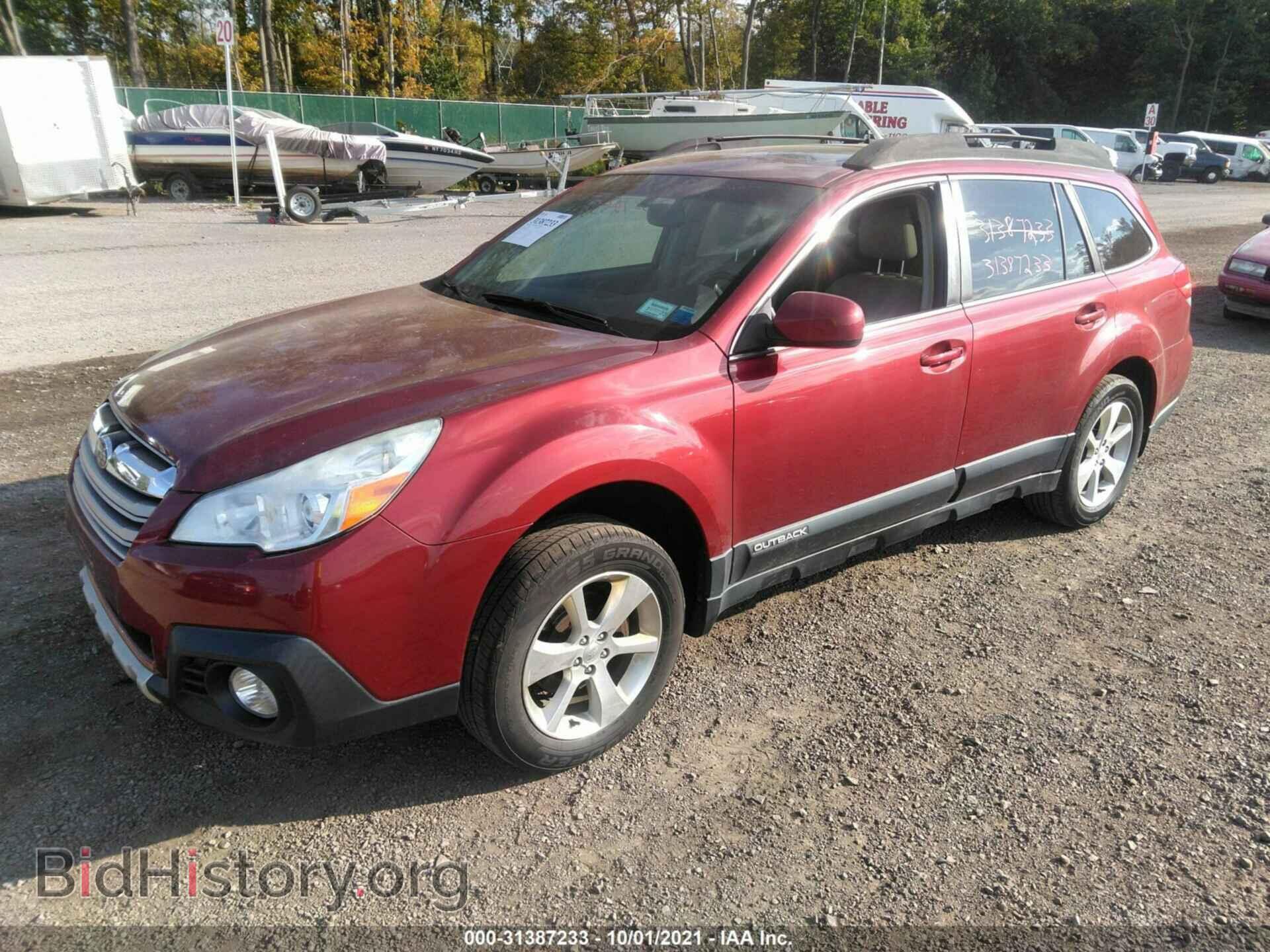 2014 SUBARU OUTBACK - VIN: 4S4BRBLC8E3323472 - Фото 2