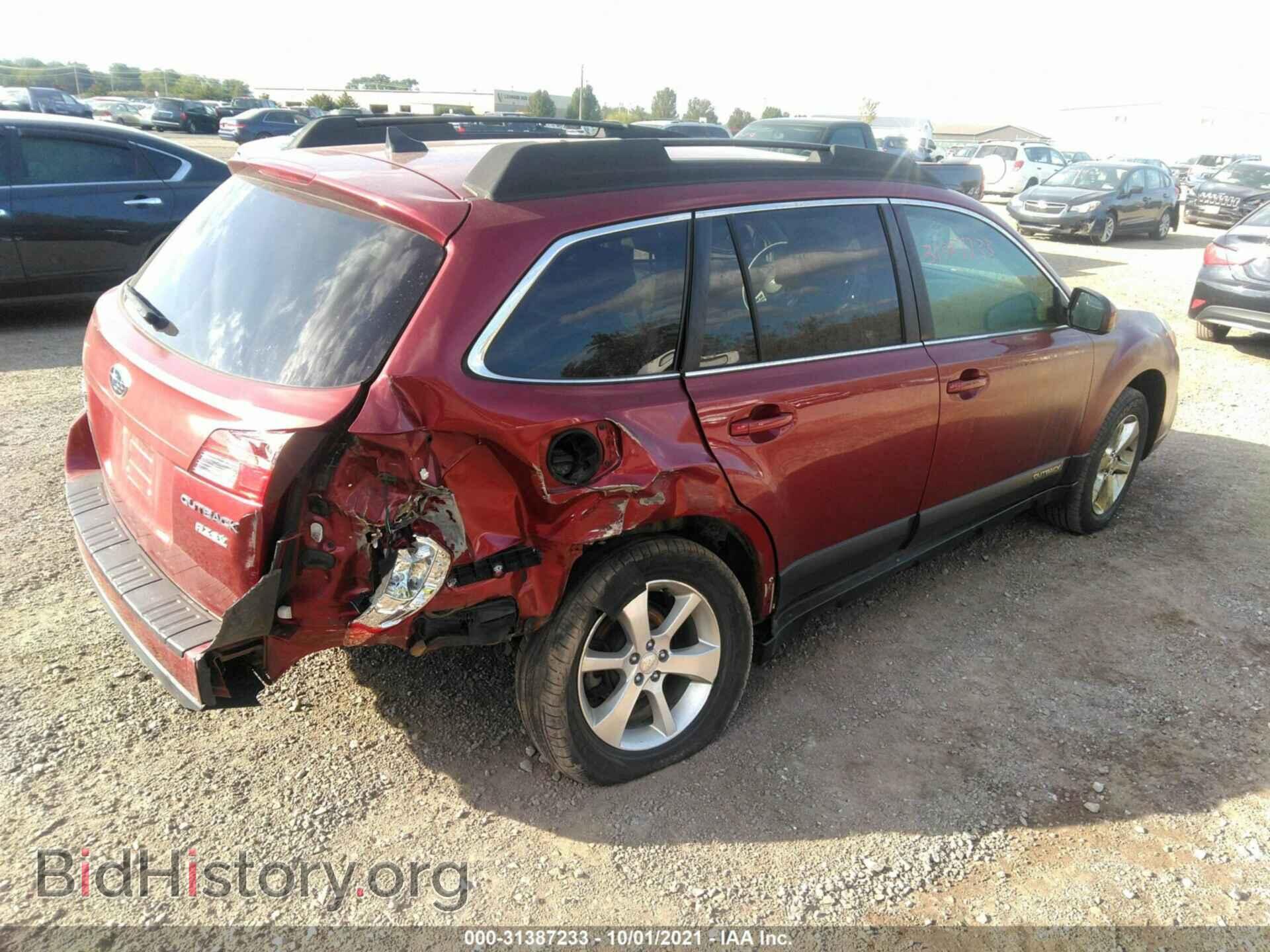 2014 SUBARU OUTBACK - VIN: 4S4BRBLC8E3323472 - Фото 4
