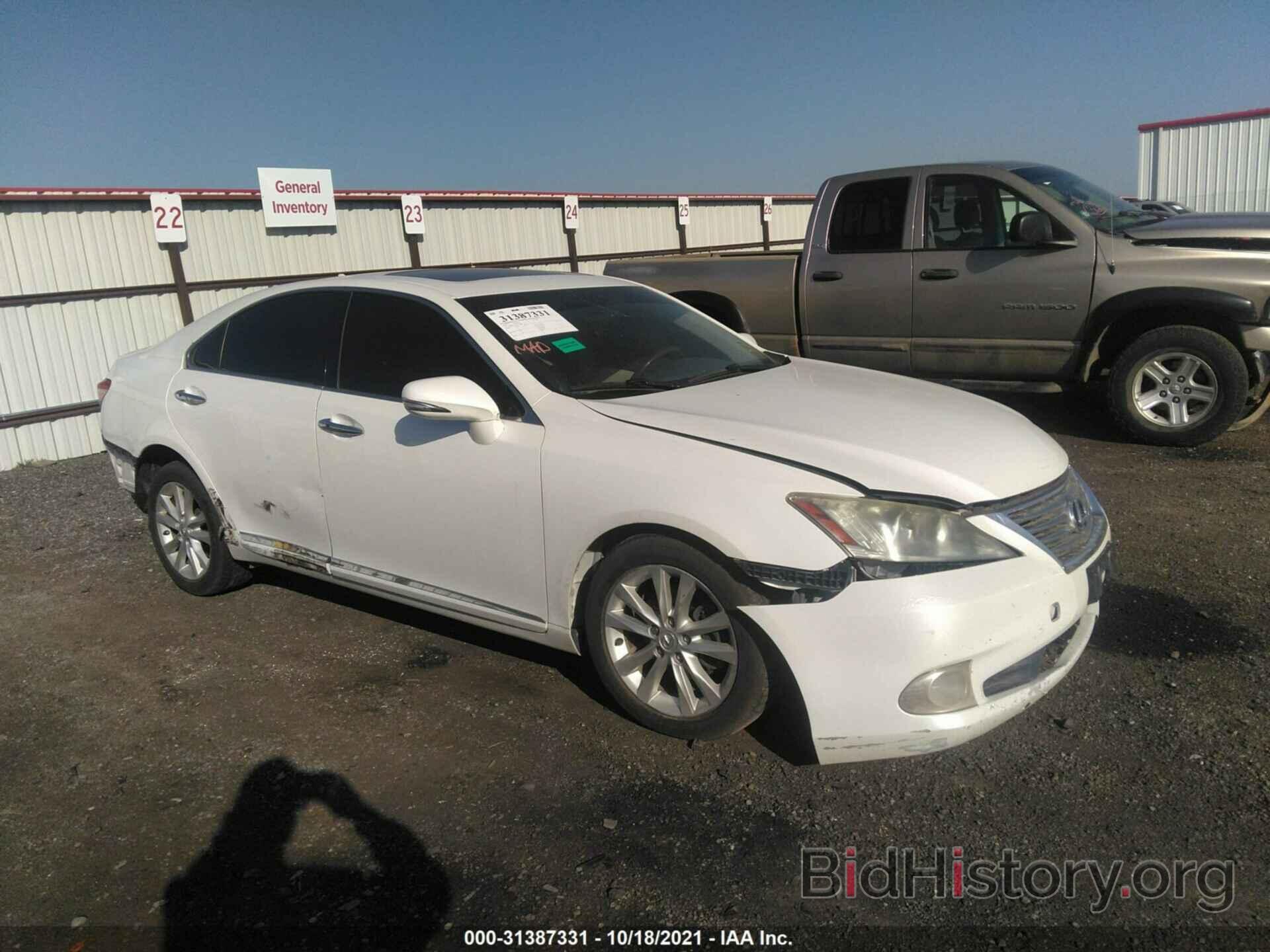 Photo JTHBK1EG9A2368888 - LEXUS ES 350 2010